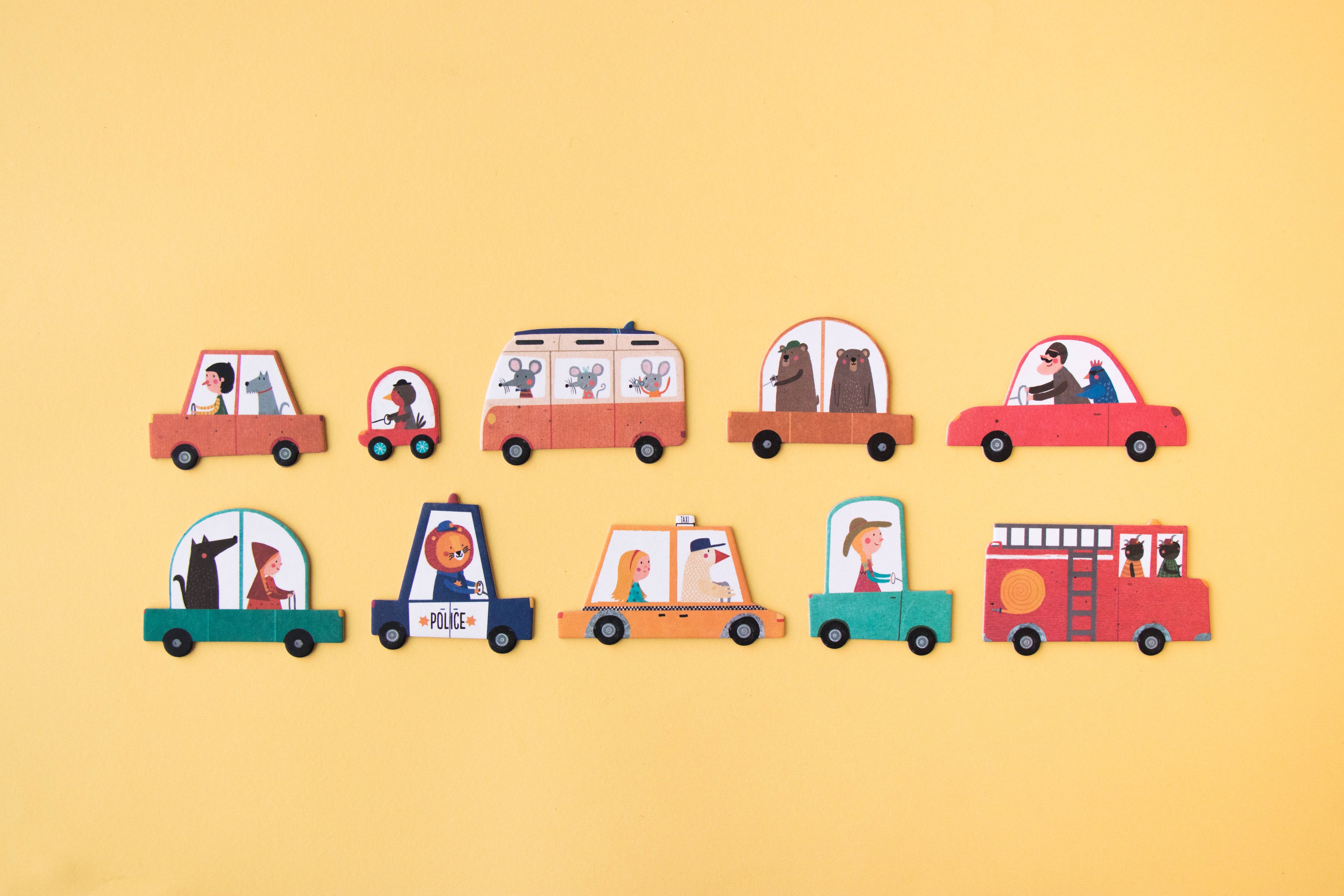 Londji Puzzle – Beep Beep! – 48 Teile