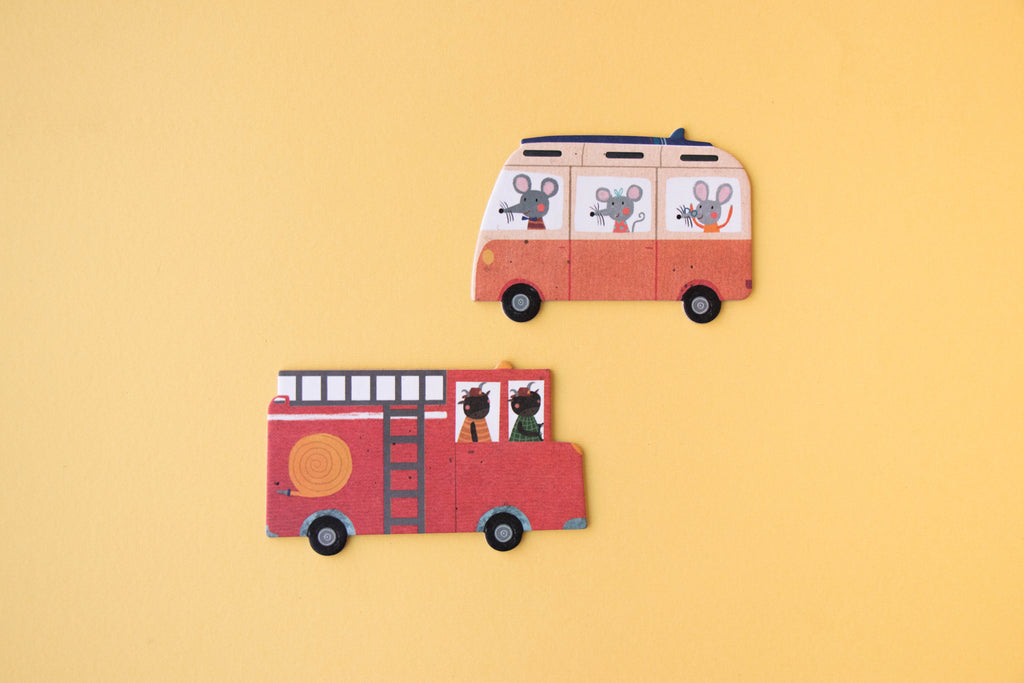 Londji Puzzle – Beep Beep! – 48 Teile