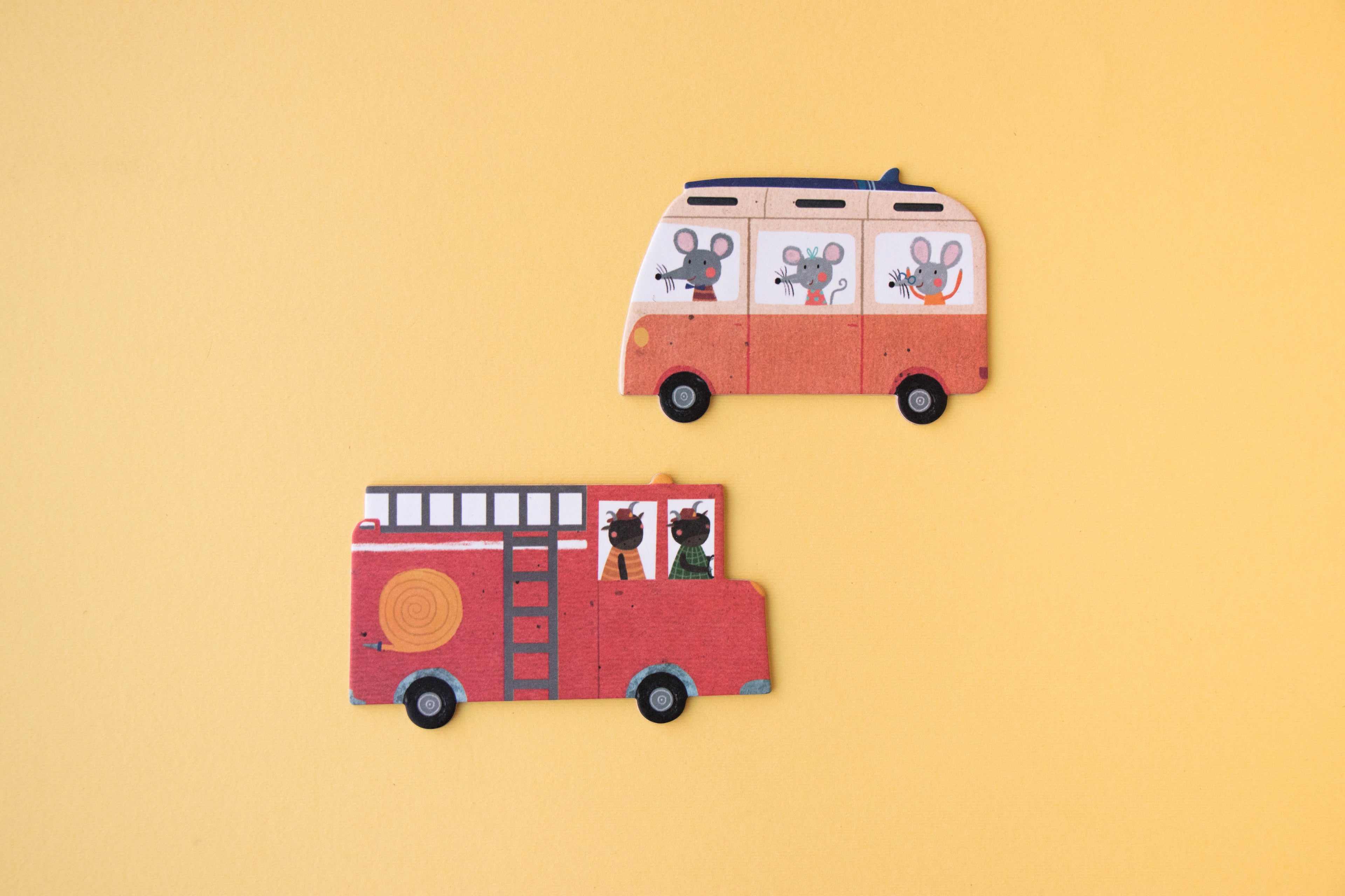 Londji Puzzle – Beep Beep! – 48 Teile