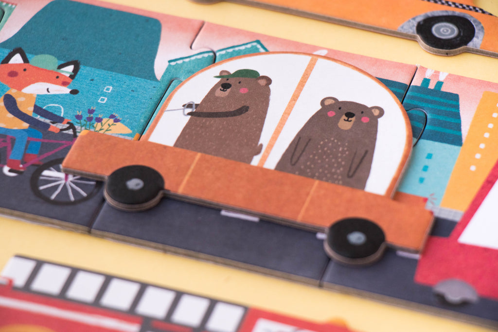Londji Puzzle – Beep Beep! – 48 Teile
