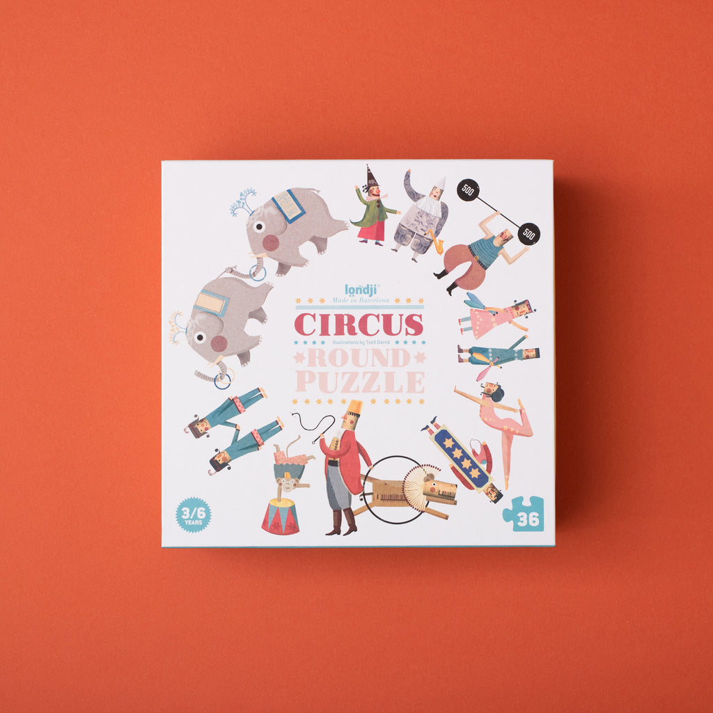 Londji Puzzle – Circus Round – 36 Teile