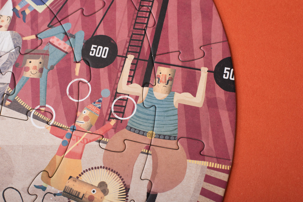 Londji Puzzle – Circus Round – 36 Teile