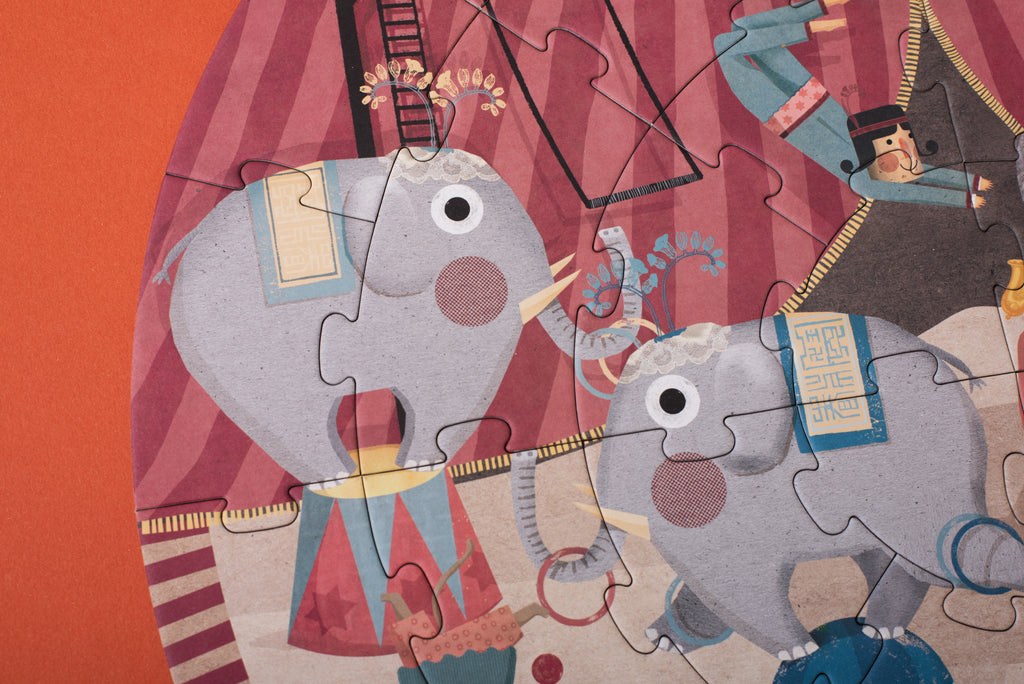 Londji Puzzle – Circus Round – 36 Teile