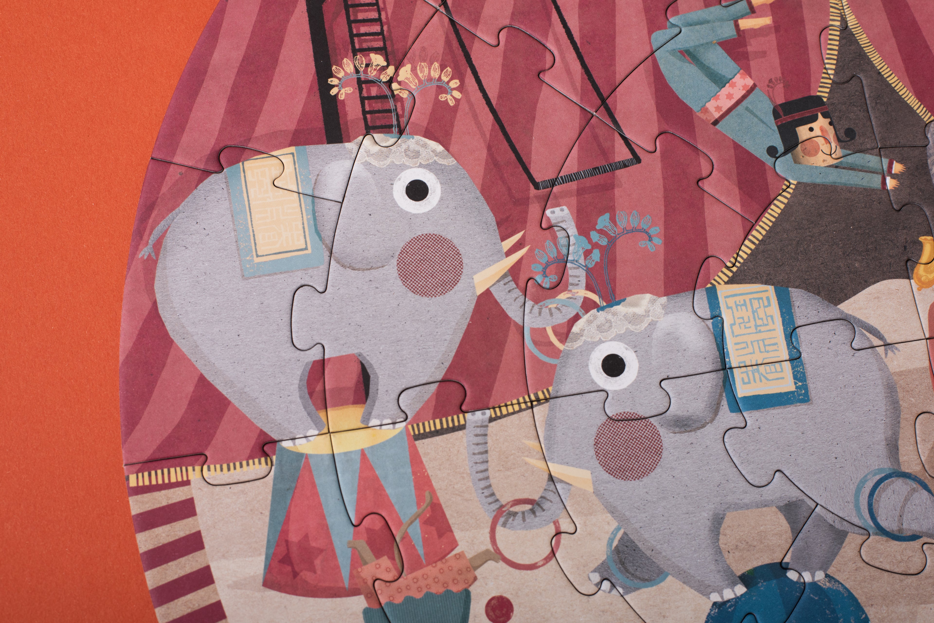 Londji Puzzle – Circus Round – 36 Teile