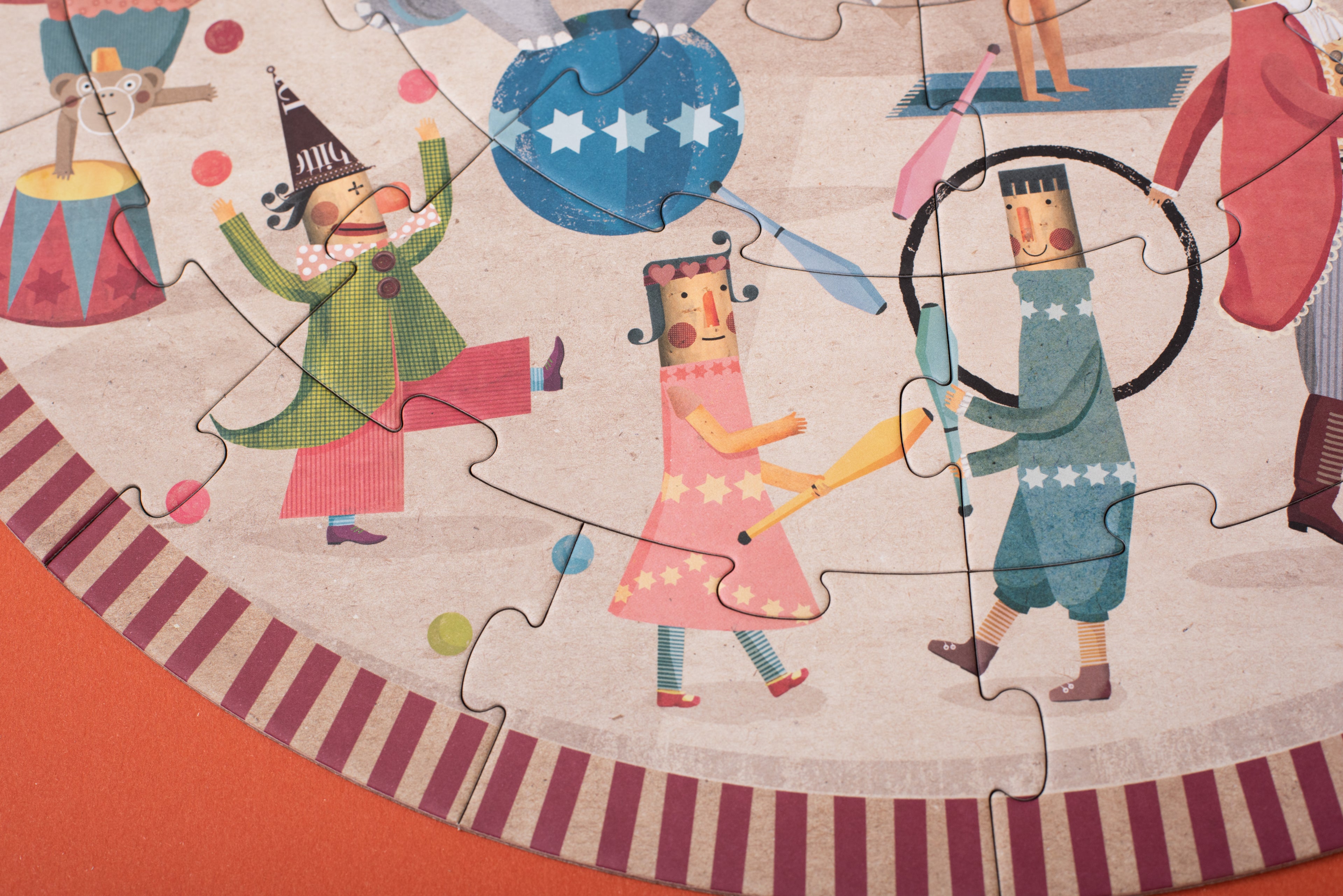 Londji Puzzle – Circus Round – 36 Teile