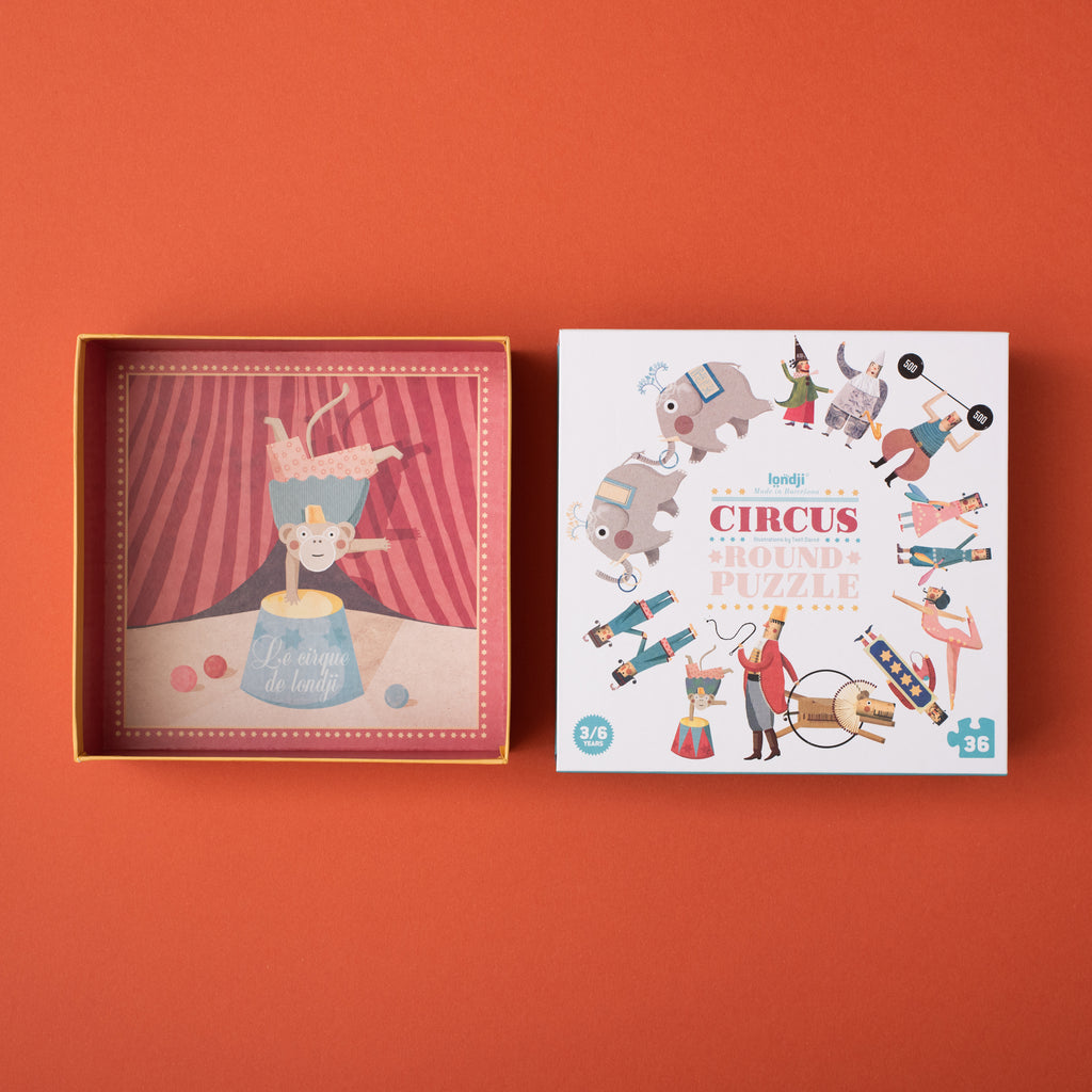 Londji Puzzle – Circus Round – 36 Teile