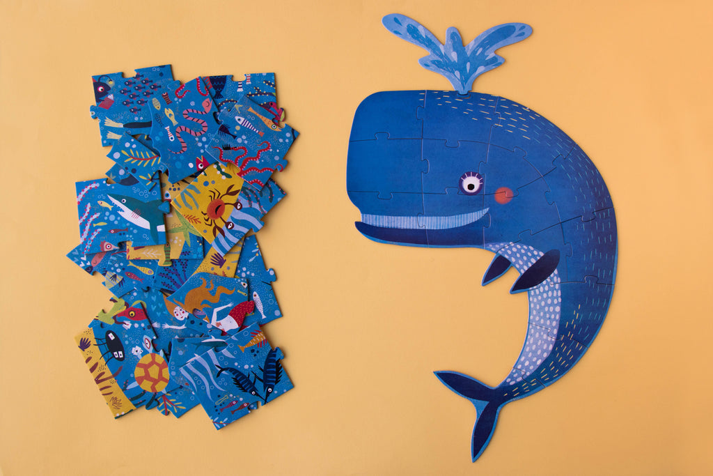 Londji Puzzle – My Big Blue – 36 Pieces