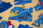 Londji My Big Blue Whale Puzzle – Wal Puzzle für kleine Ozean Entdecker