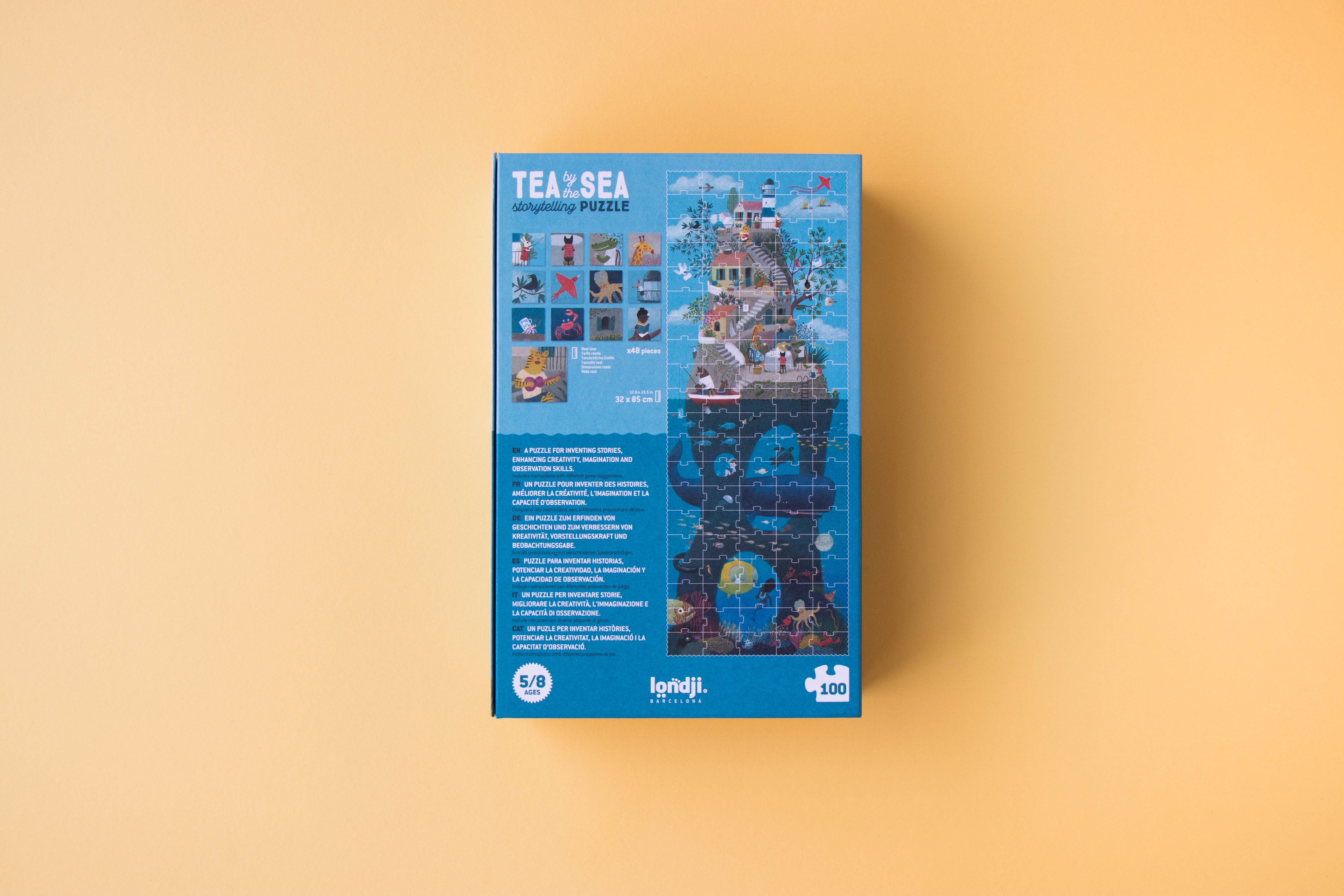 Londji Puzzle – Tea By the Sea – 100 Teile