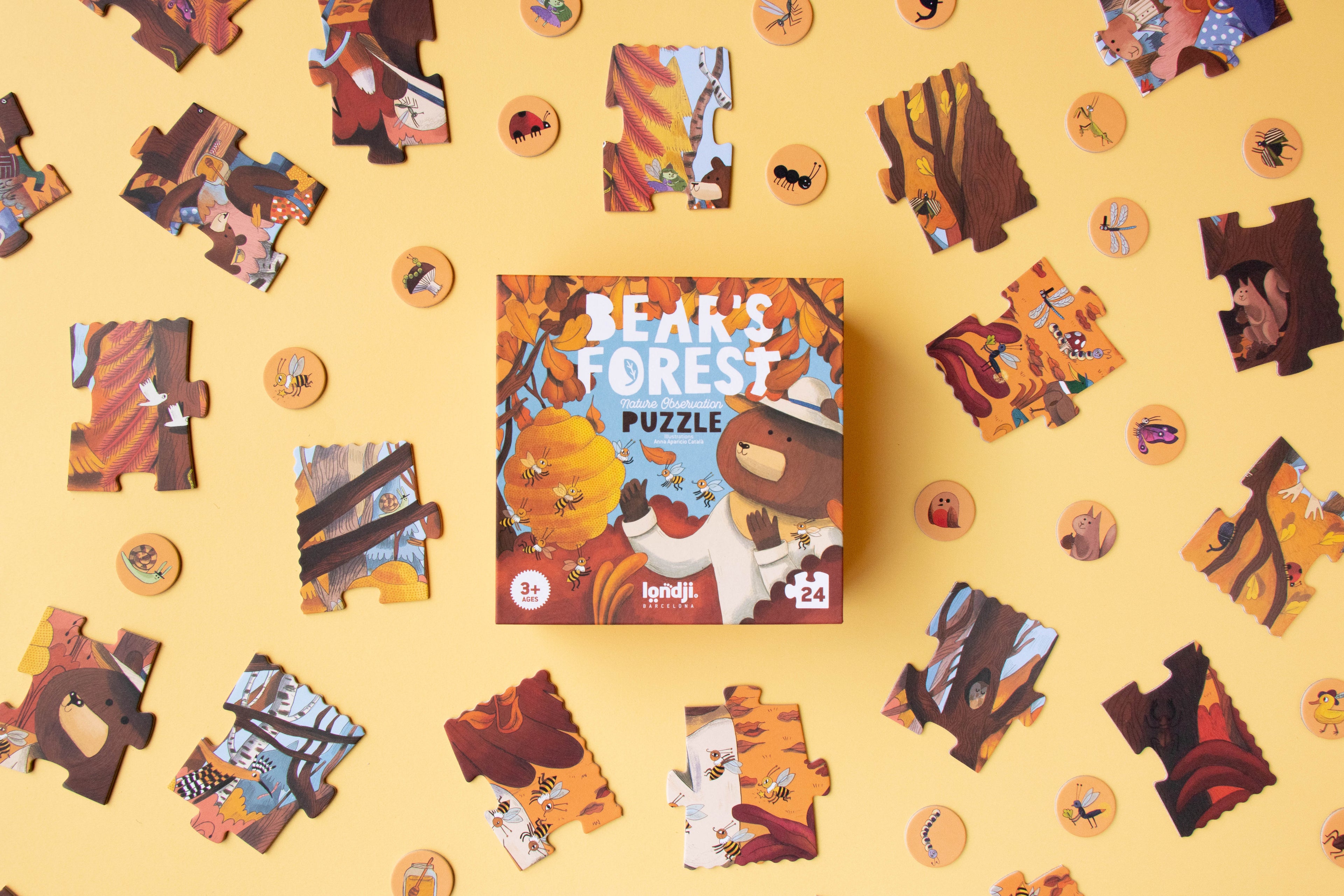 Londji Puzzle – Bear’s Forest – 24 Teile