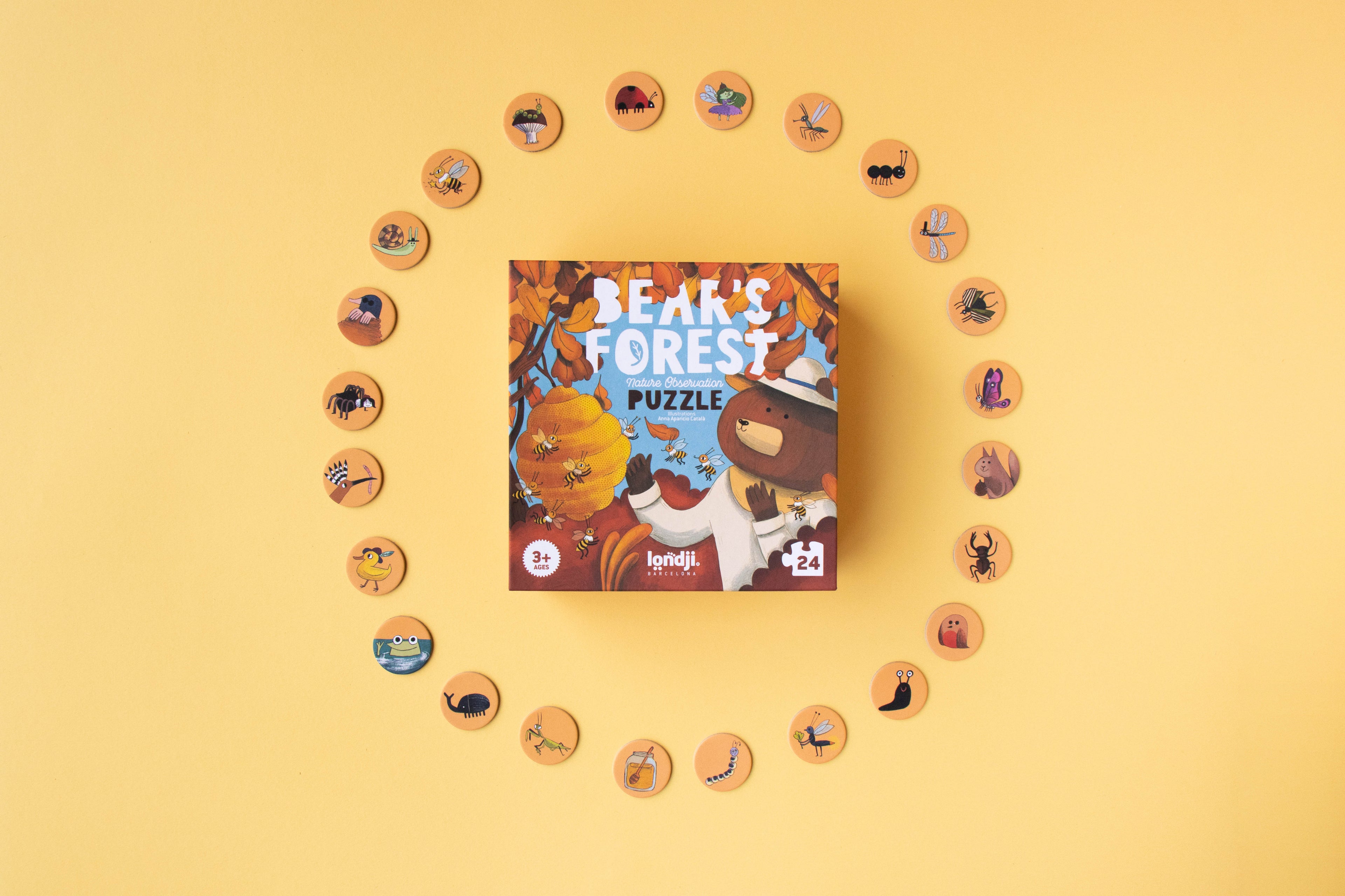 Londji Puzzle – Bear’s Forest – 24 Teile