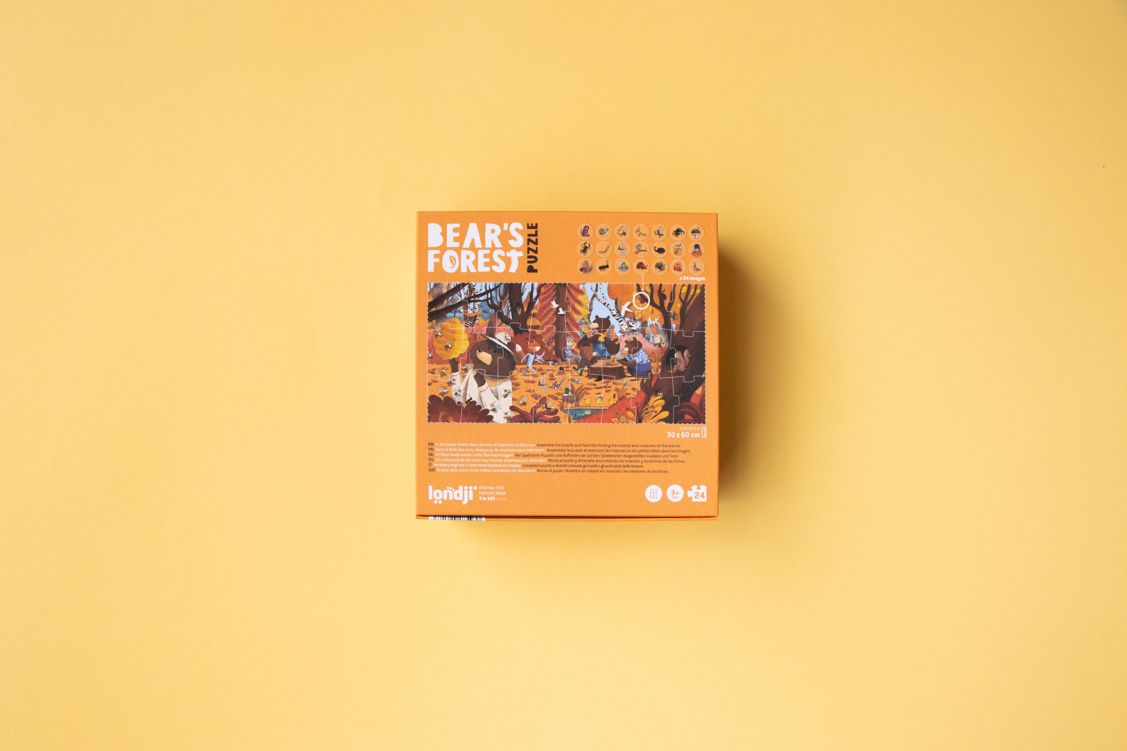 Londji Puzzle – Bear’s Forest – 24 Teile