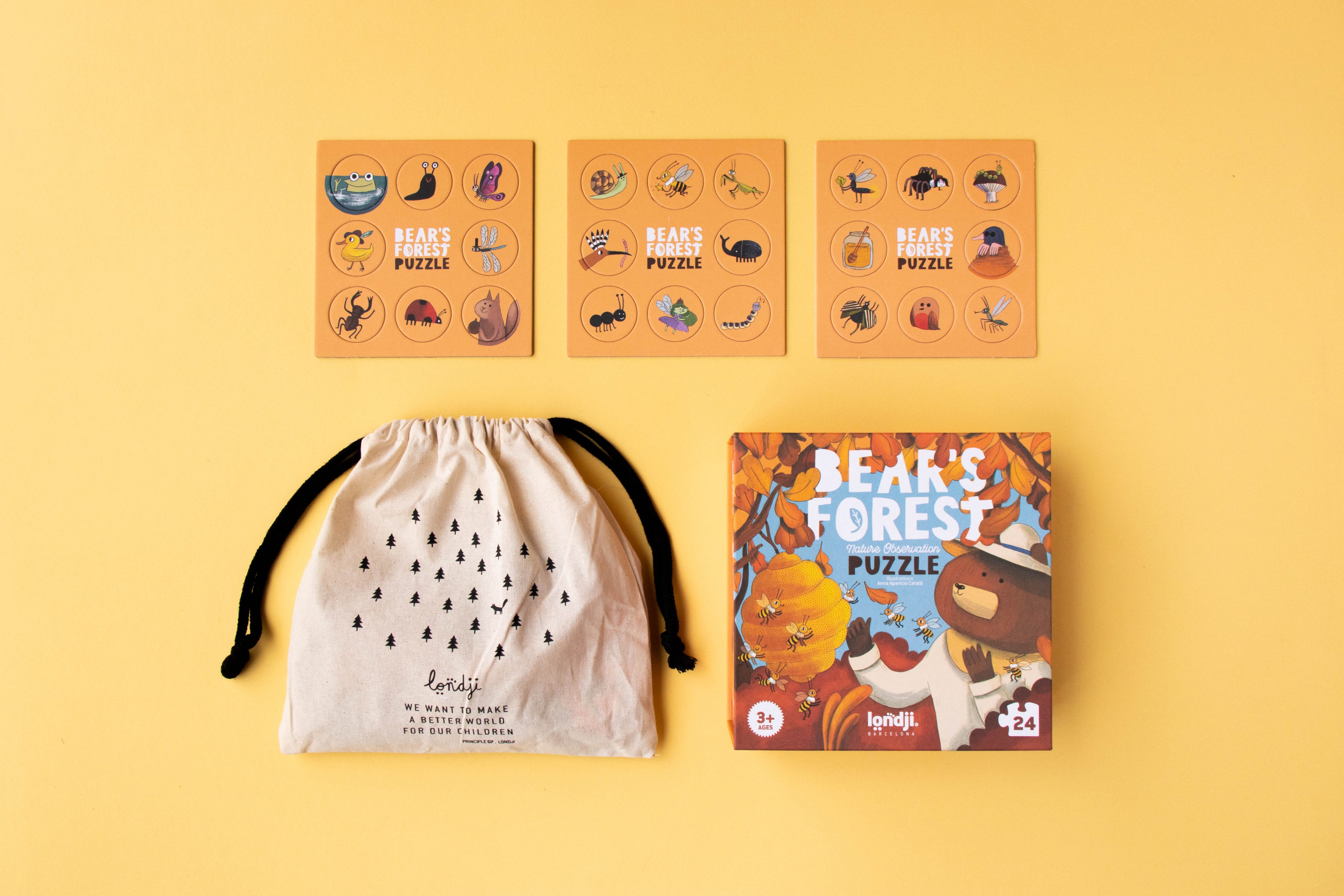Londji Puzzle – Bear’s Forest – 24 Teile