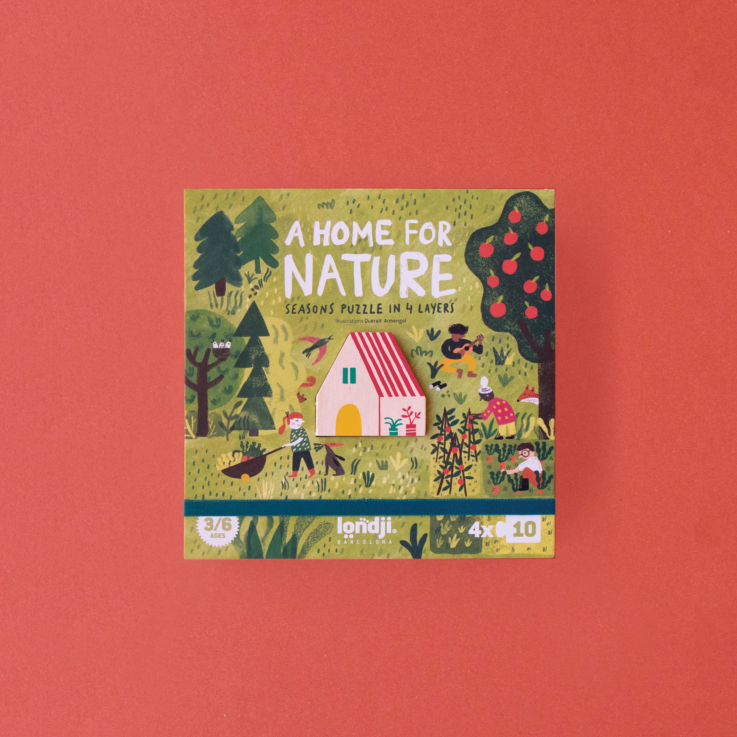 Londji Puzzle – A Home For Nature – 10 Teile