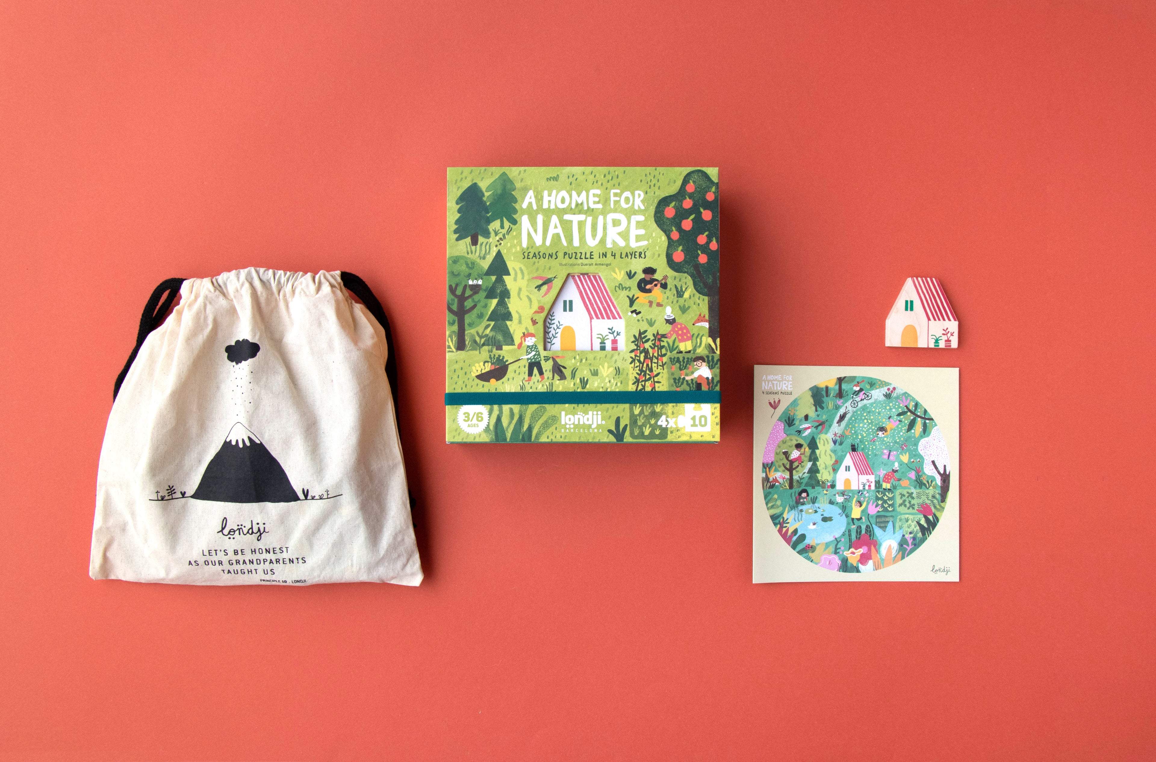 Londji Puzzle – A Home For Nature – 10 Teile