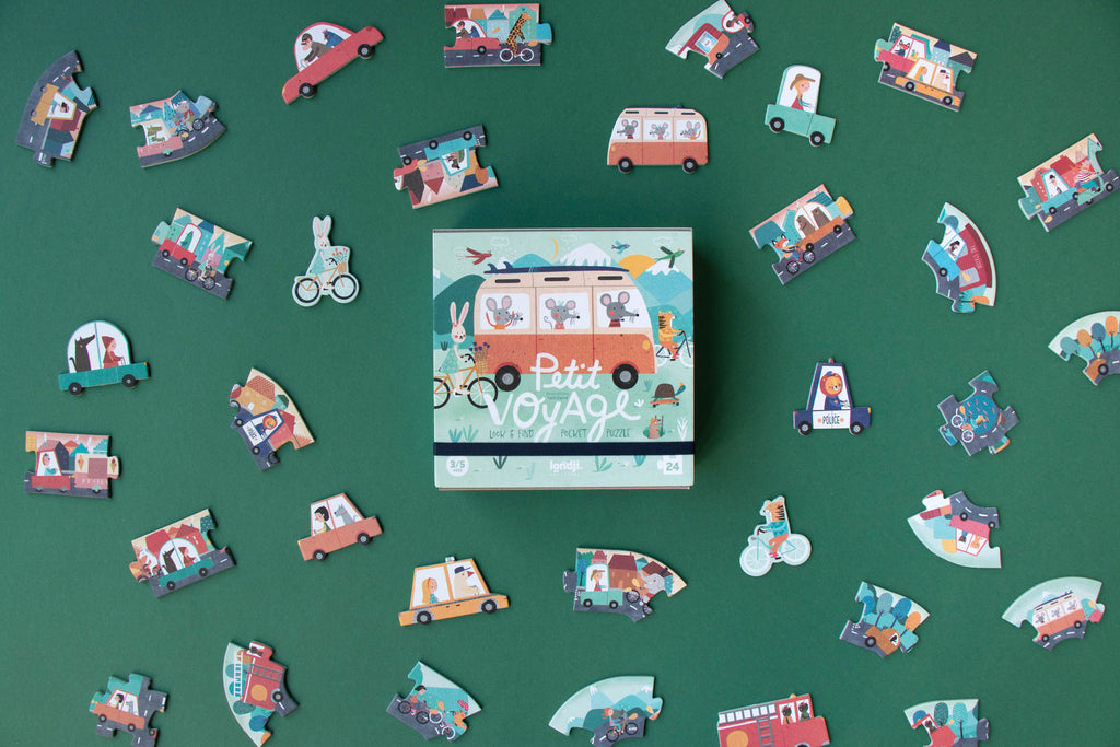 Londji Pocket Puzzle – Petit Voyage – 24 Teile