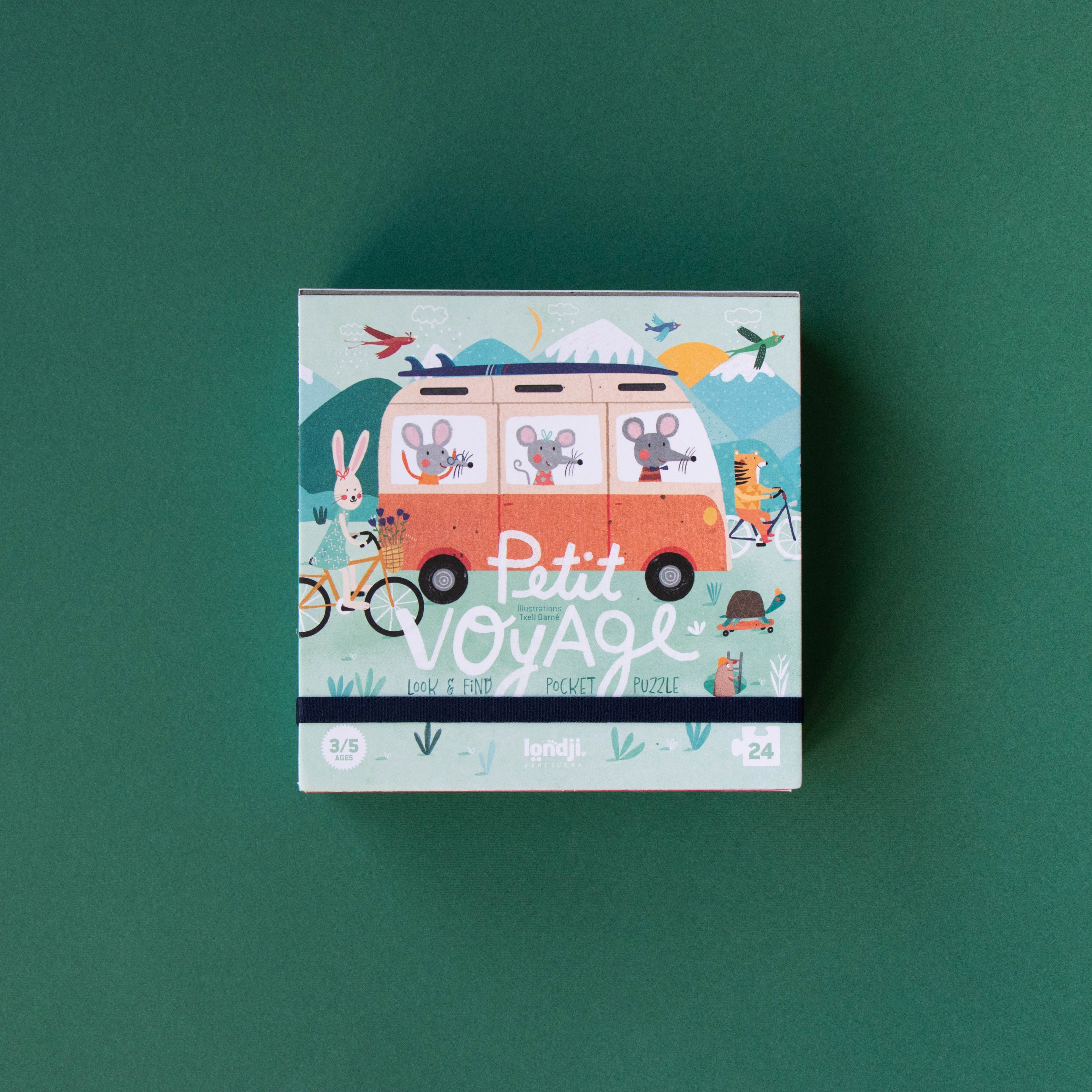 Londji Pocket Puzzle – Petit Voyage – 24 Teile