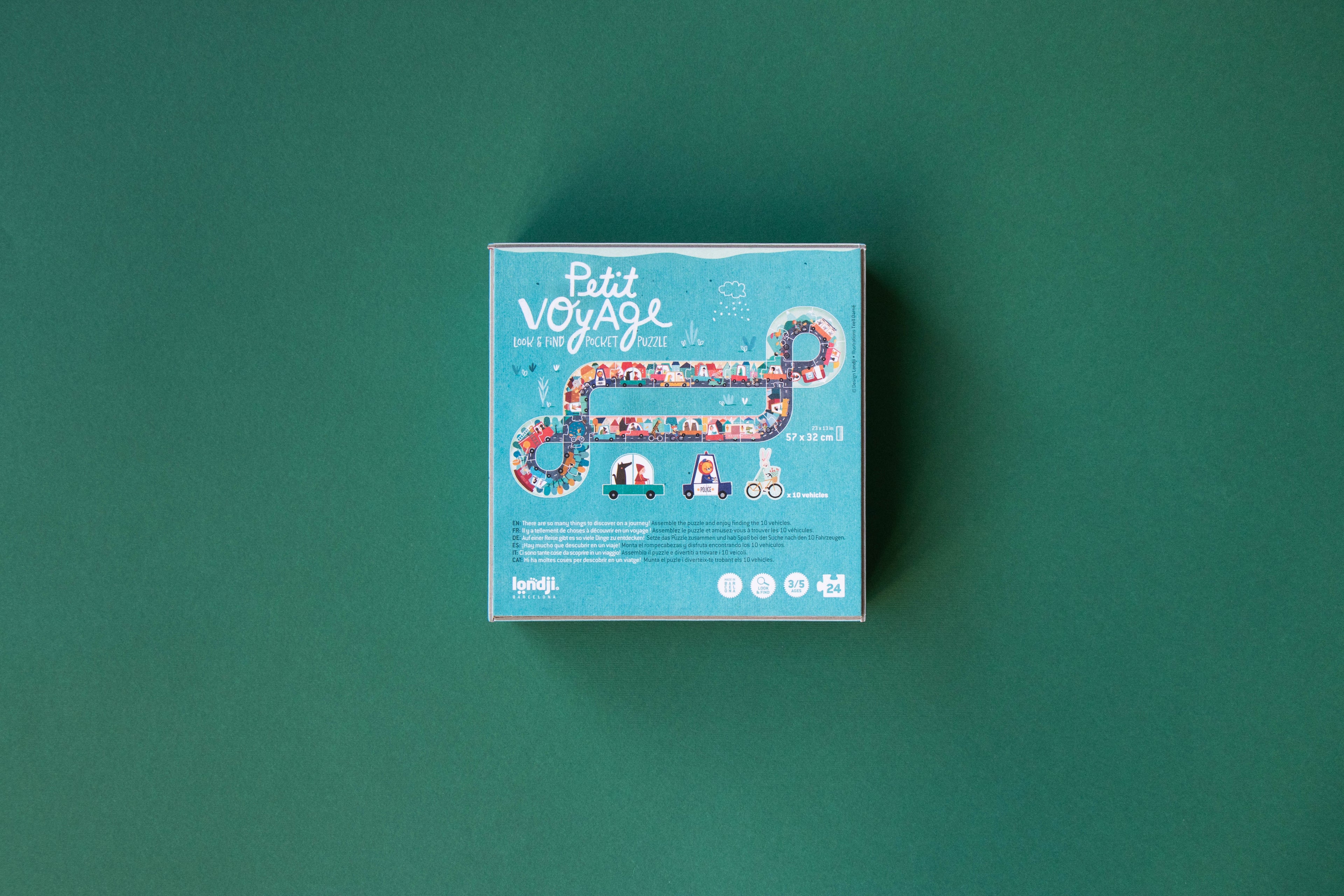 Londji Pocket Puzzle – Petit Voyage – 24 Teile