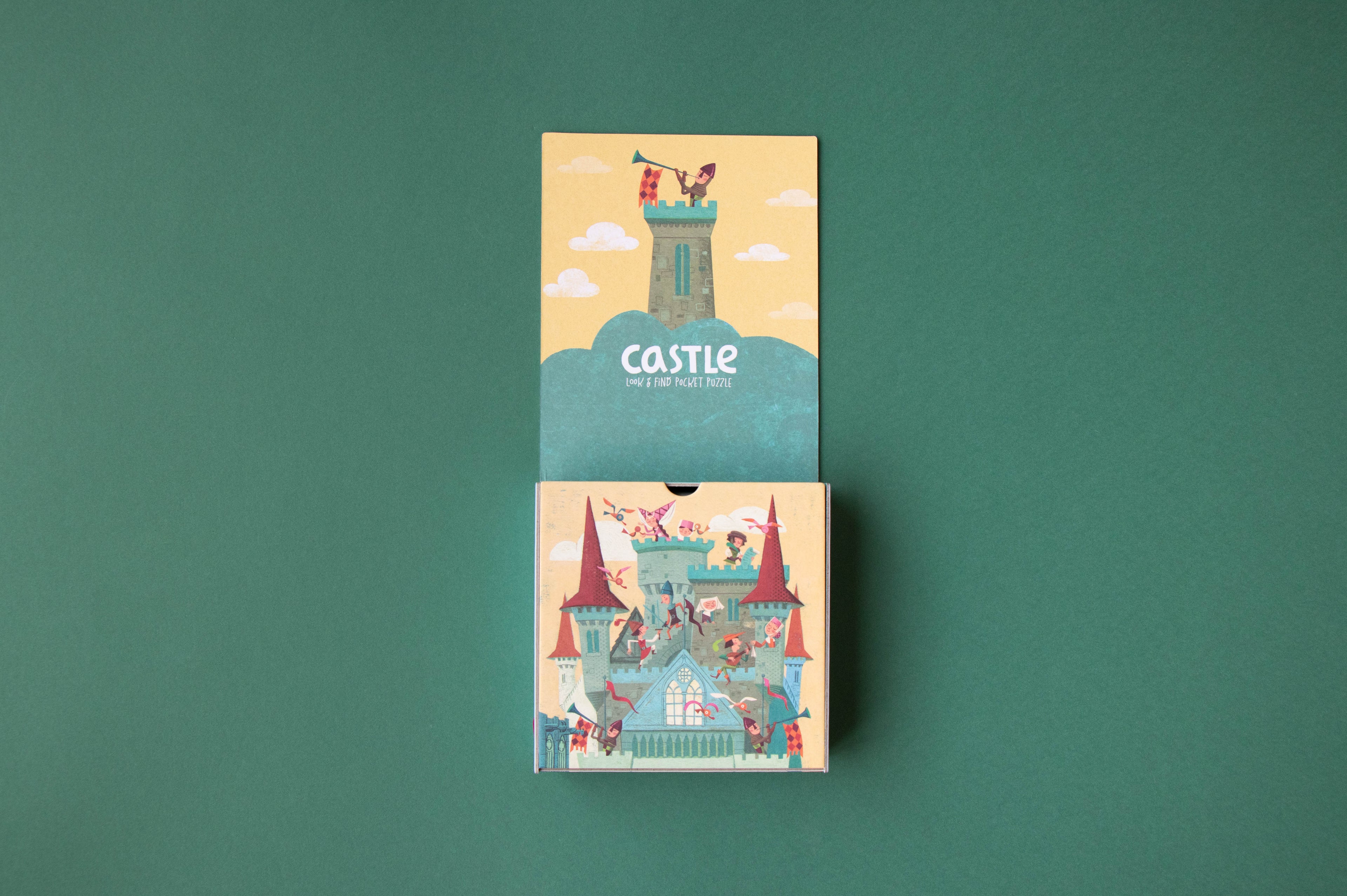 Londji Pocket Puzzle – Castle – 100 Pieces