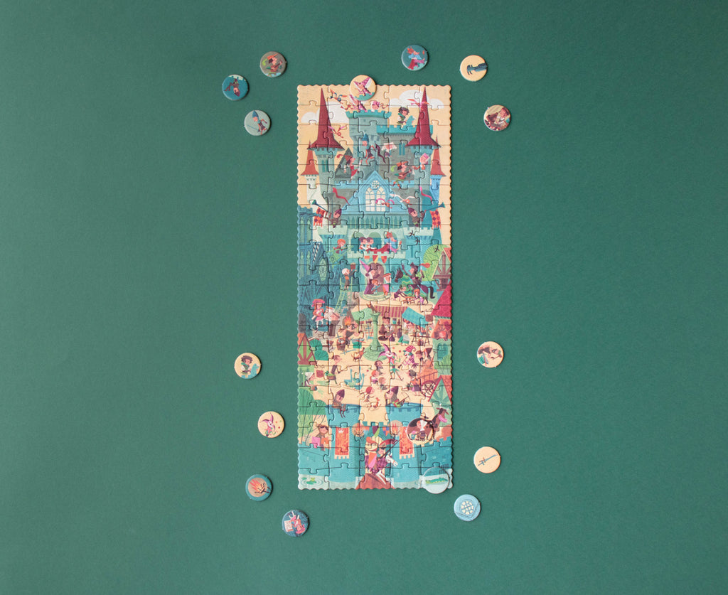 Londji Pocket Puzzle – Castle – 100 Pieces