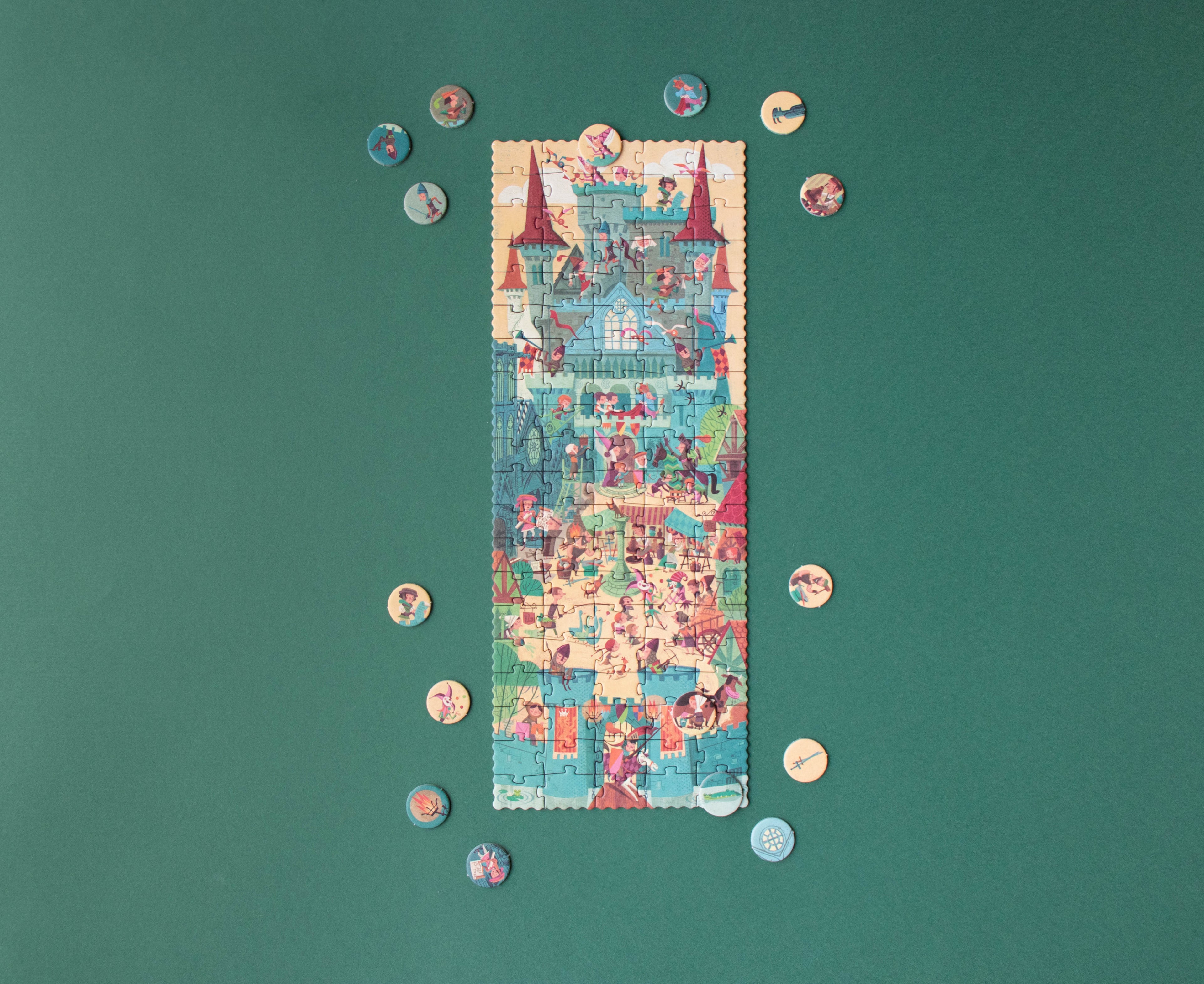 Londji Pocket Puzzle – Castle – 100 Teile