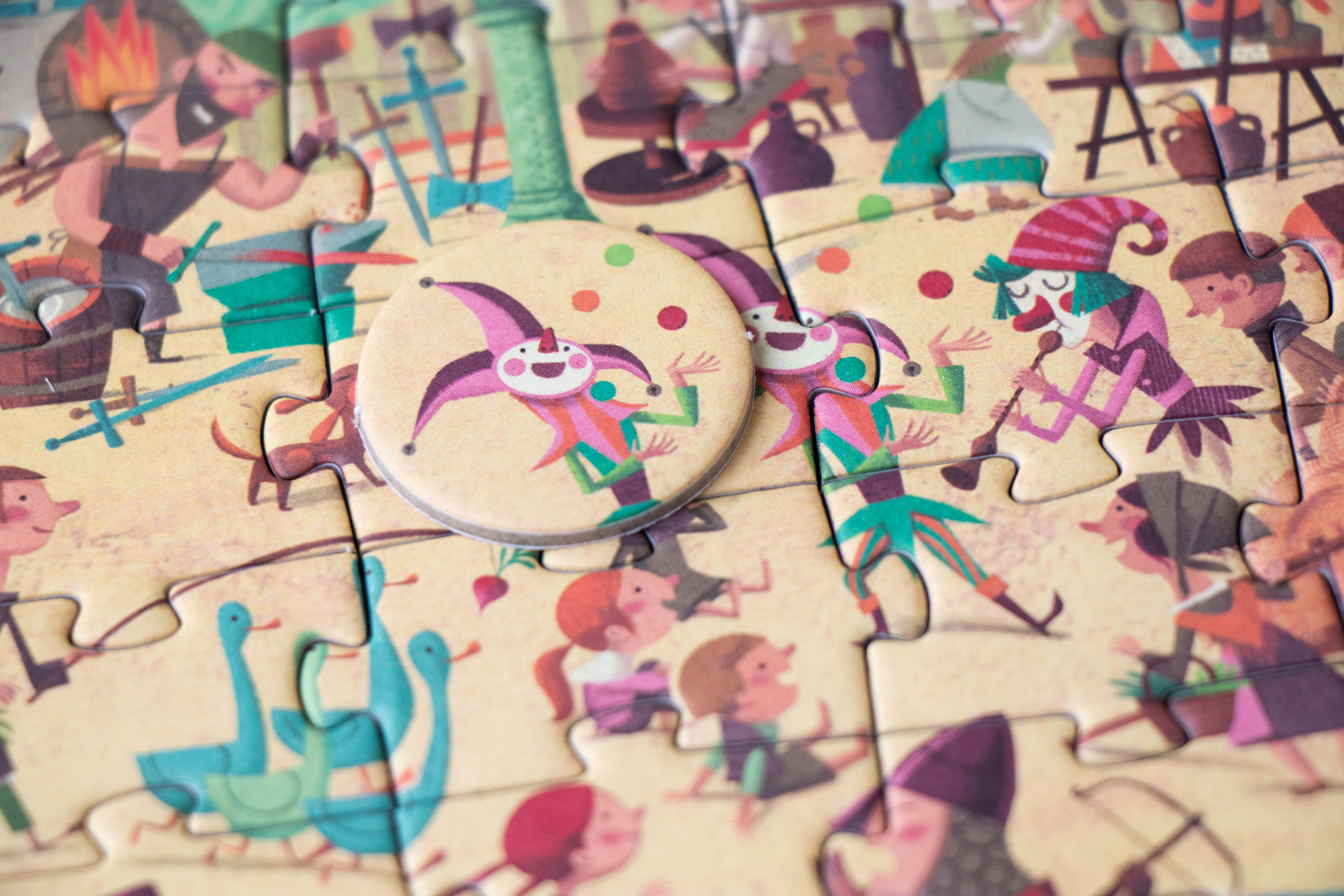 Londji Pocket Puzzle – Castle – 100 Teile