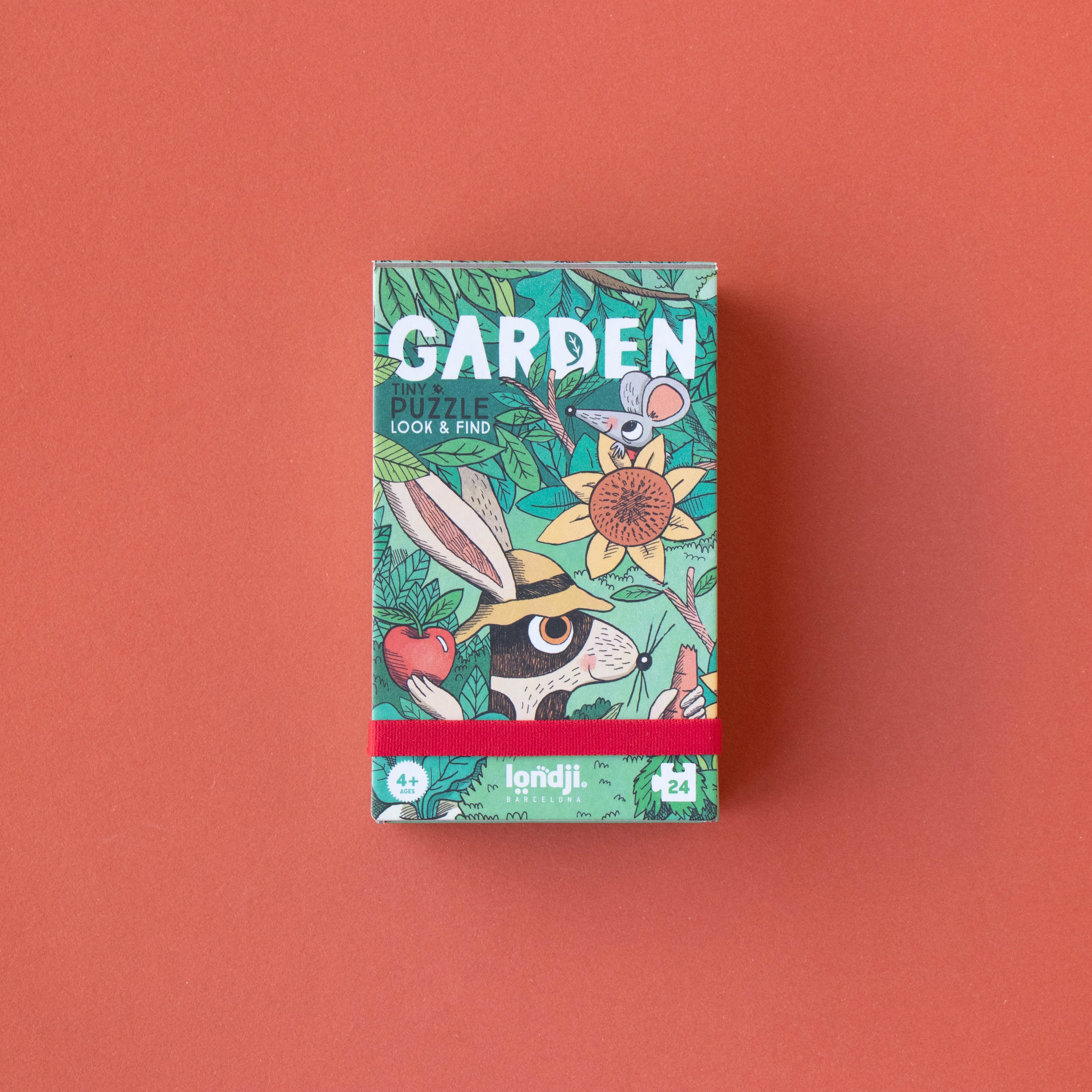 Londji Puzzle – Garden Tiny Puzzle – 24 Teile