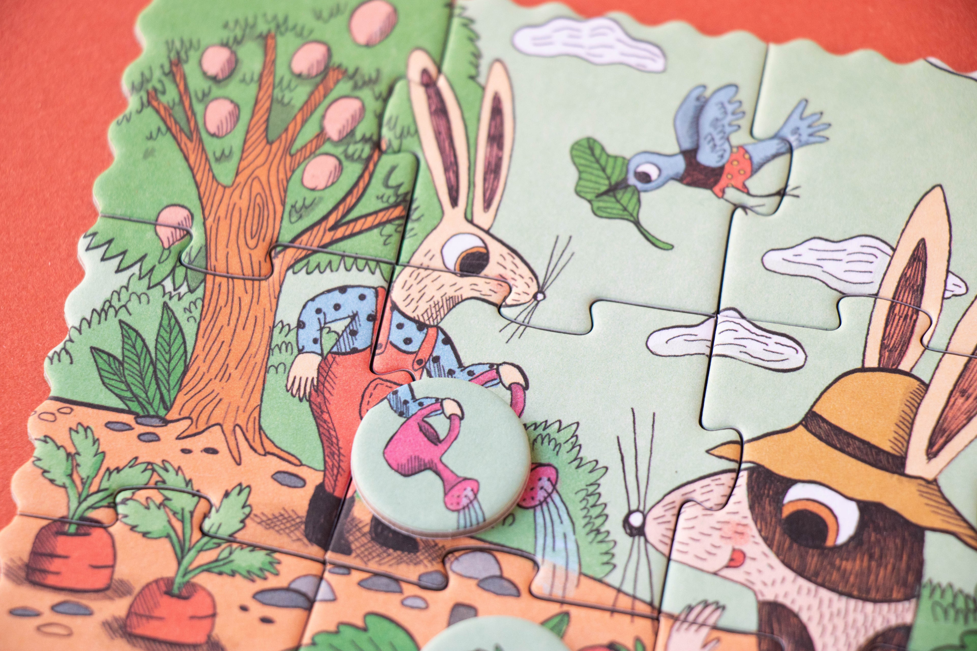 Londji Puzzle – Garden Tiny Puzzle – 24 Teile
