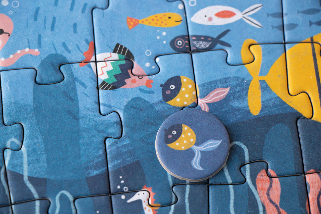 Londji Puzzle – Ocean Tiny Puzzle – 36 Teile