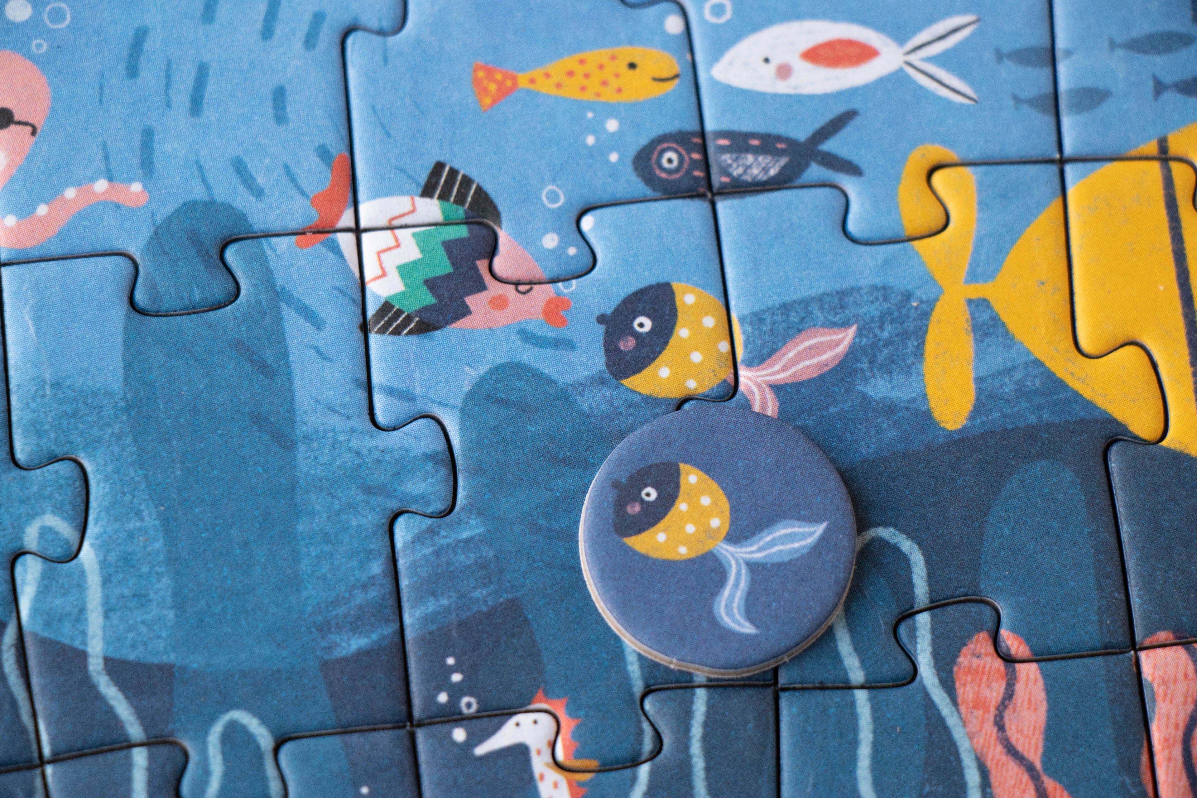 Londji Puzzle – Ocean Tiny Puzzle – 36 Teile