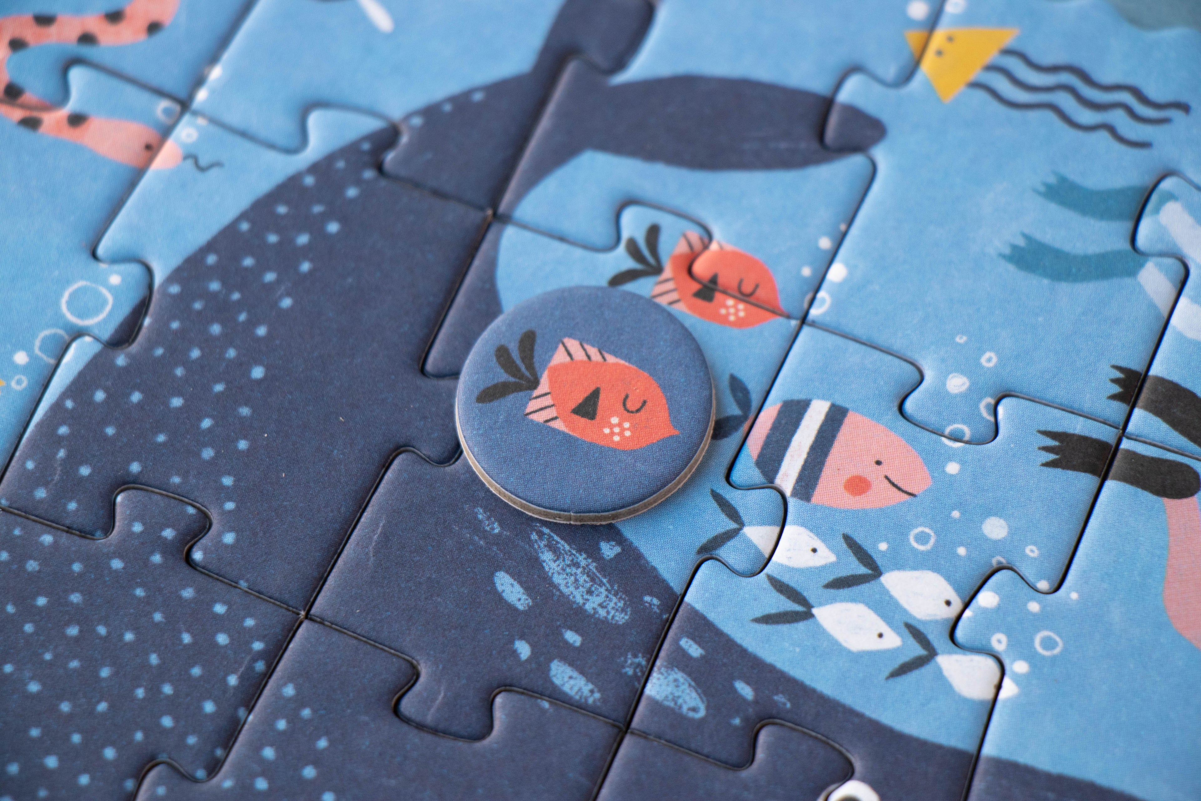Londji Puzzle – Ocean Tiny Puzzle – 36 Teile