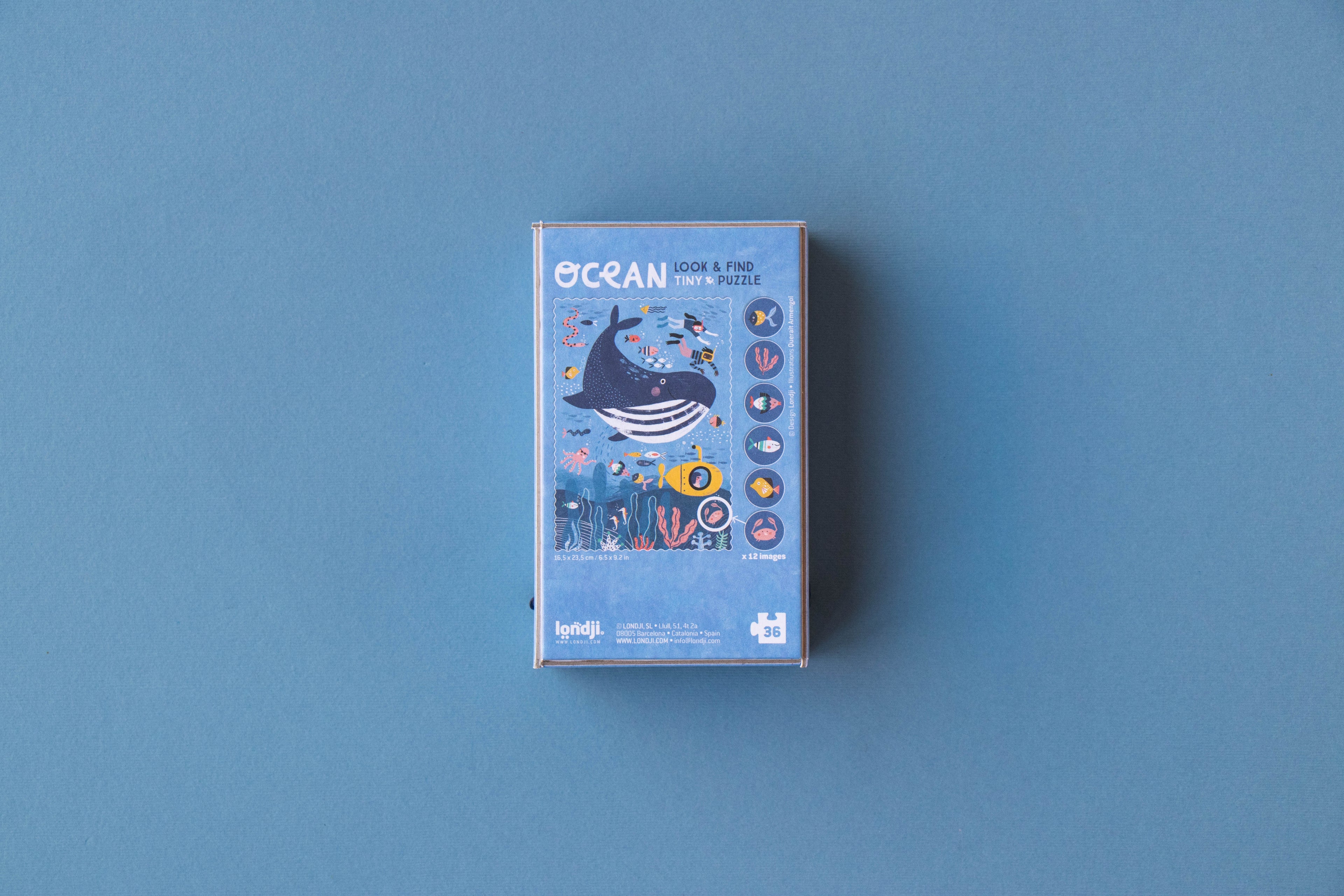 Londji Puzzle – Ocean Tiny Puzzle – 36 Teile