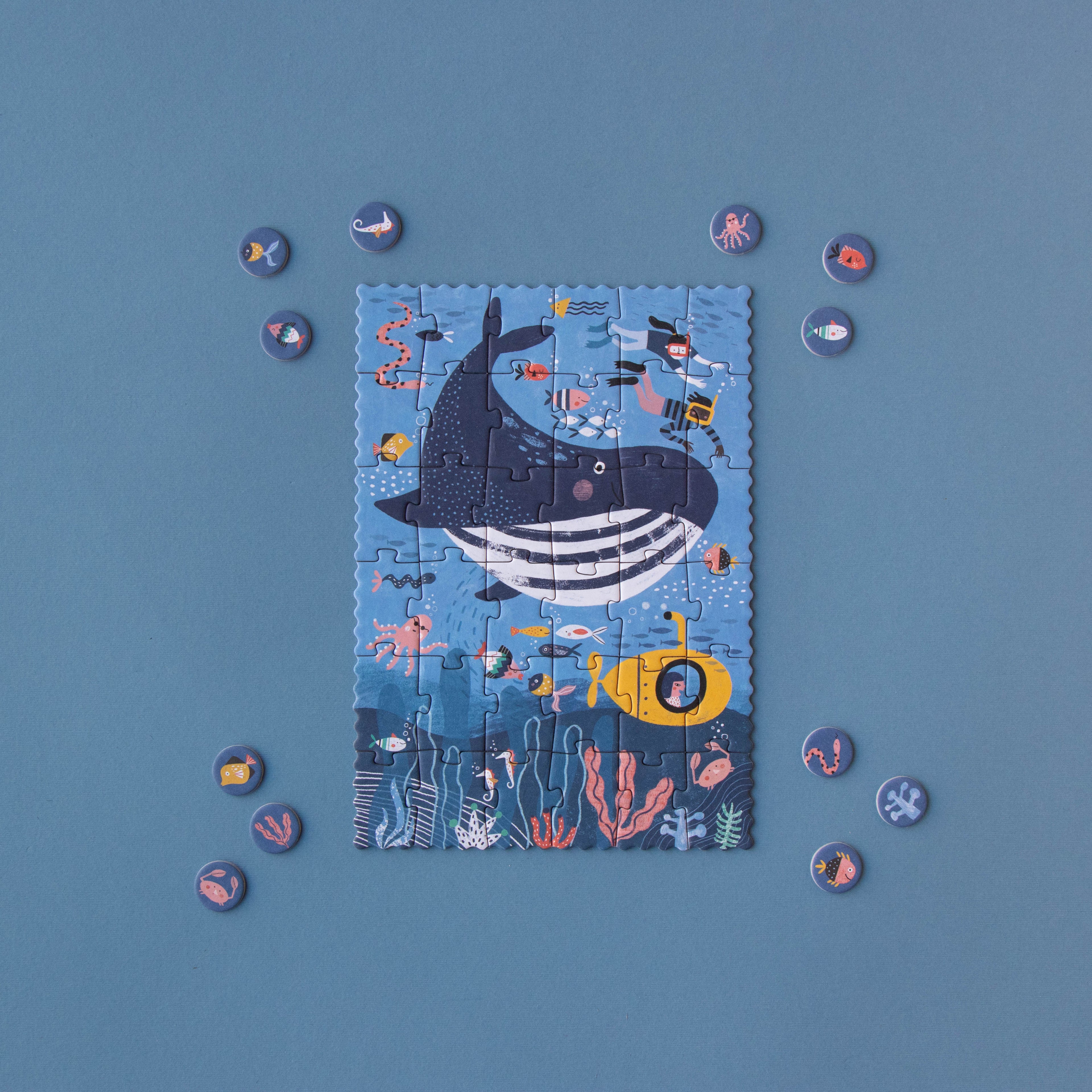 Londji Puzzle – Ocean Tiny Puzzle – 36 Teile