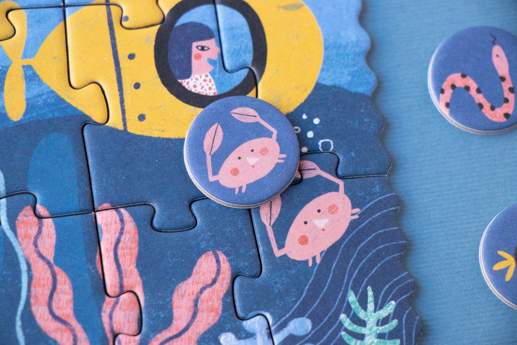 Londji Puzzle – Ocean Tiny Puzzle – 36 Teile