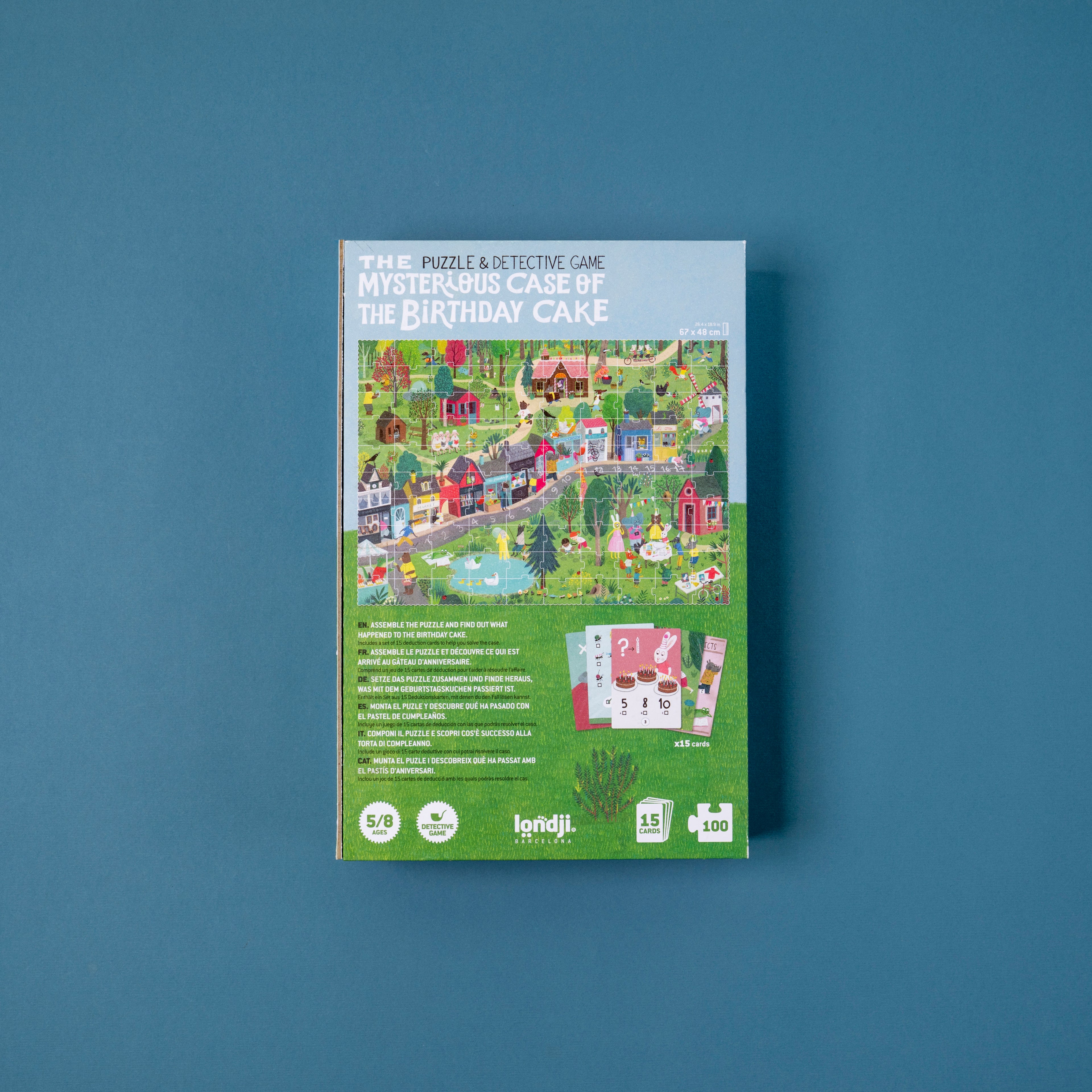 Londji Puzzle – The Mysterious Case of the Birthday – 100 Teile