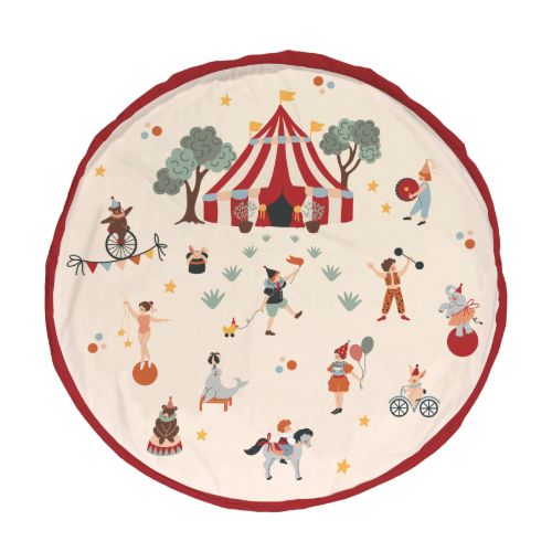 Play&Go Circus Spielzeugsack – Große 2-in-1 Spielmatte & Aufbewahrung