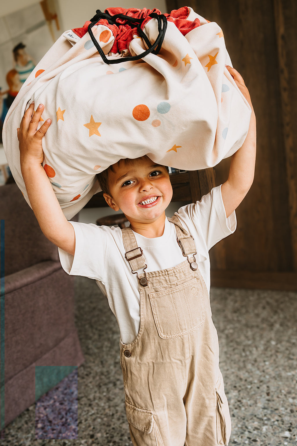 Play&Go Circus Spielzeugsack – Große 2-in-1 Spielmatte & Aufbewahrung
