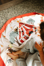 Play&Go Circus Spielzeugsack – Große 2-in-1 Spielmatte & Aufbewahrung