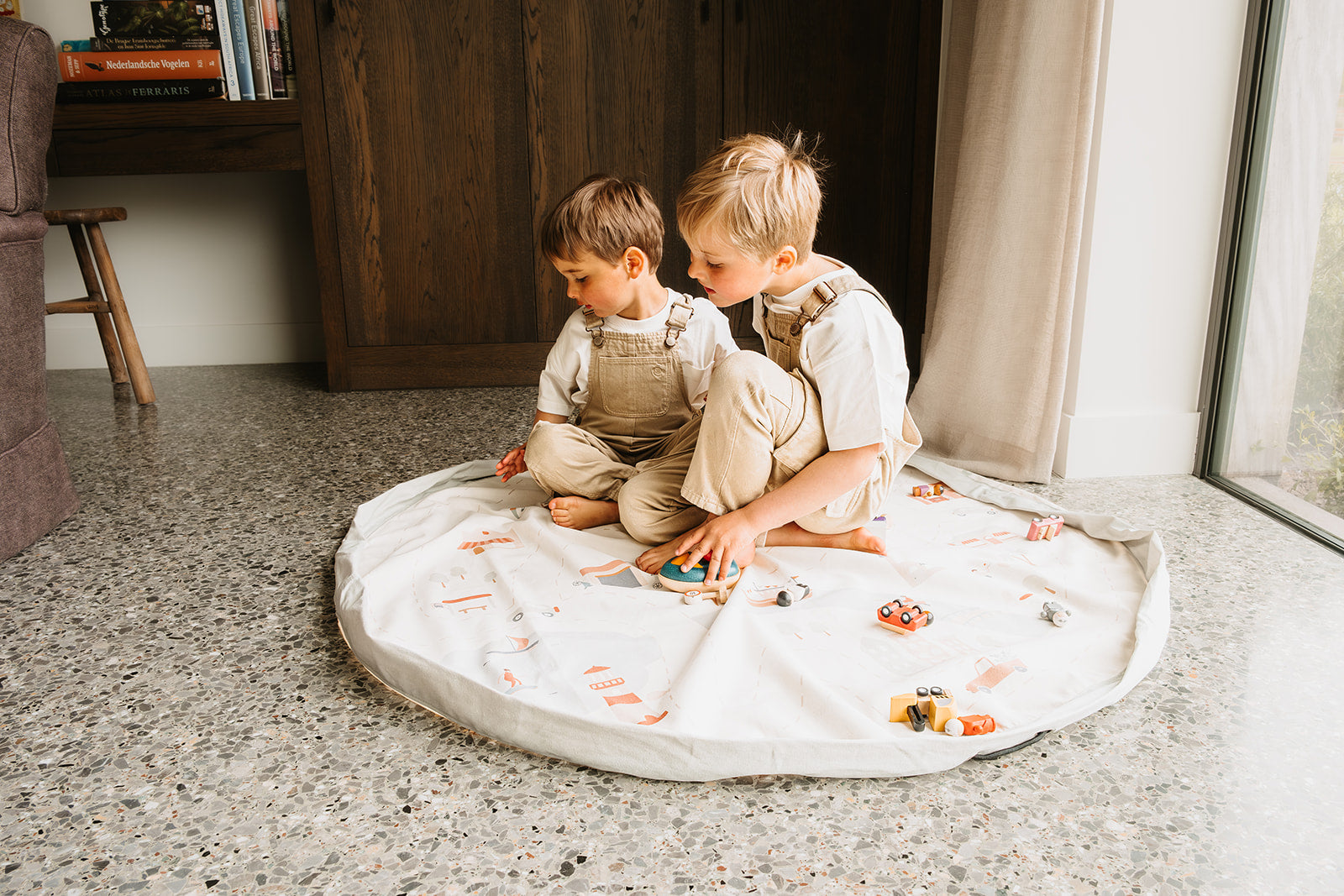 Play&Go Citymap Spielzeugsack – Große Spielmatte & Aufbewahrung