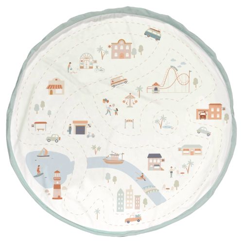 Play&Go Citymap Spielzeugsack – Große Spielmatte & Aufbewahrung
