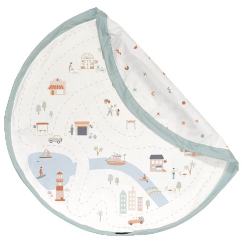 Play&Go Citymap Spielzeugsack – Große Spielmatte & Aufbewahrung