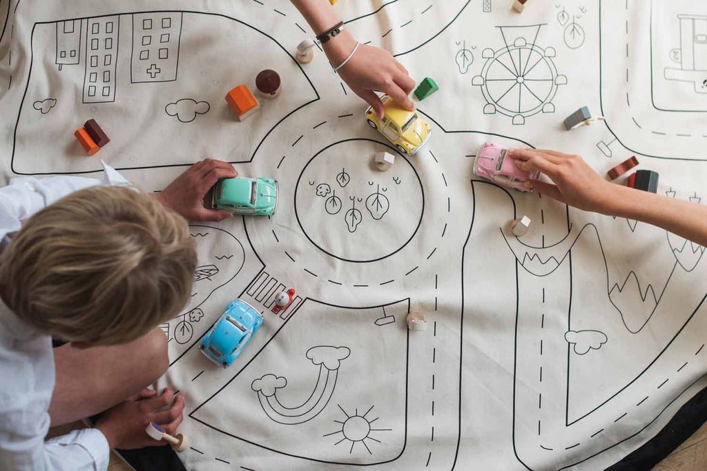 Play&Go Playville Spielzeugsack – Große Spielmatte & Aufbewahrung
