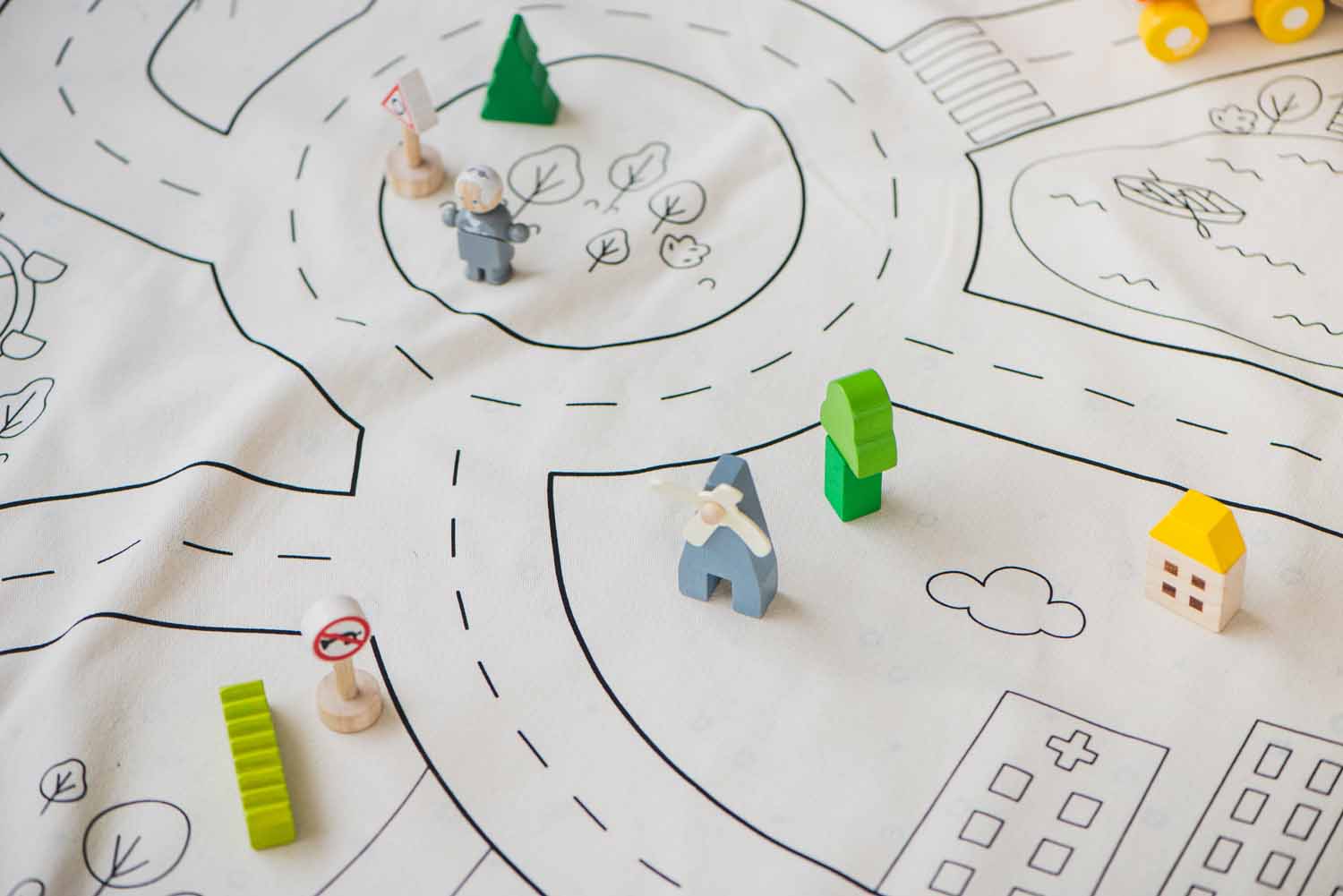 Play&Go Playville Spielzeugsack – Große Spielmatte & Aufbewahrung