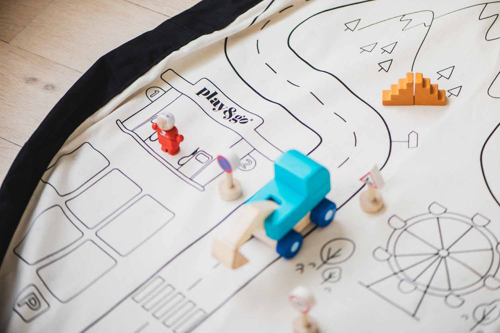 Play&Go Playville Spielzeugsack – Große Spielmatte & Aufbewahrung