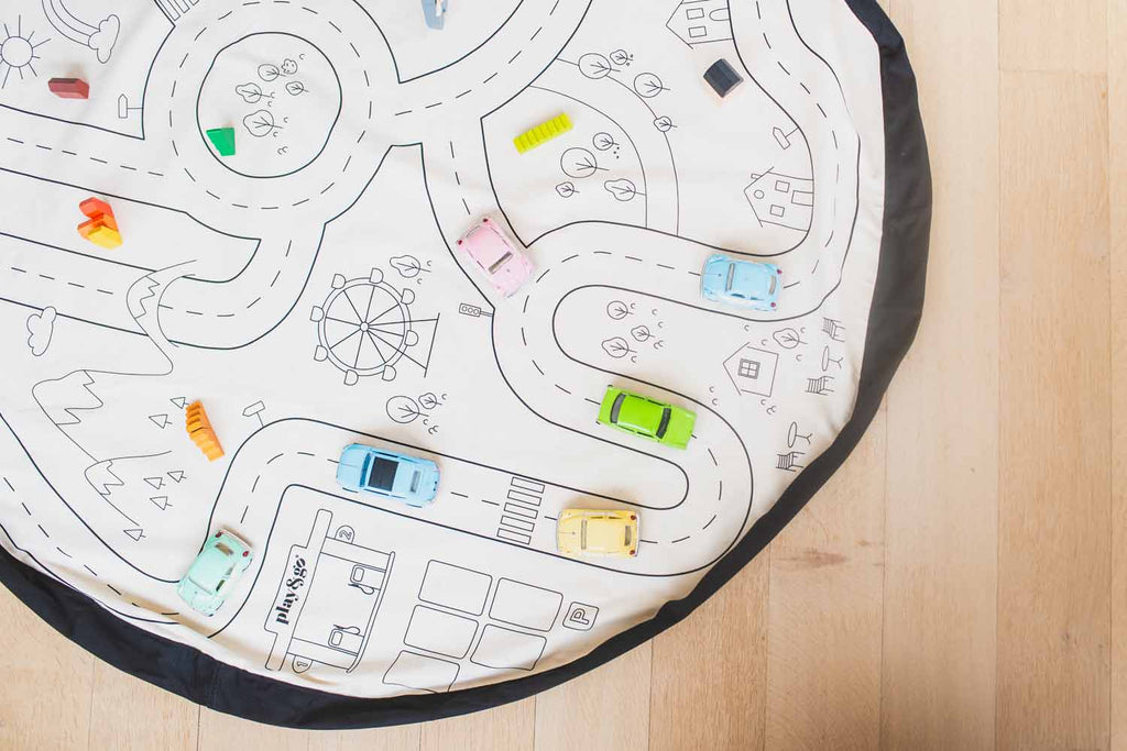 Play&Go Playville Spielzeugsack – Große Spielmatte & Aufbewahrung