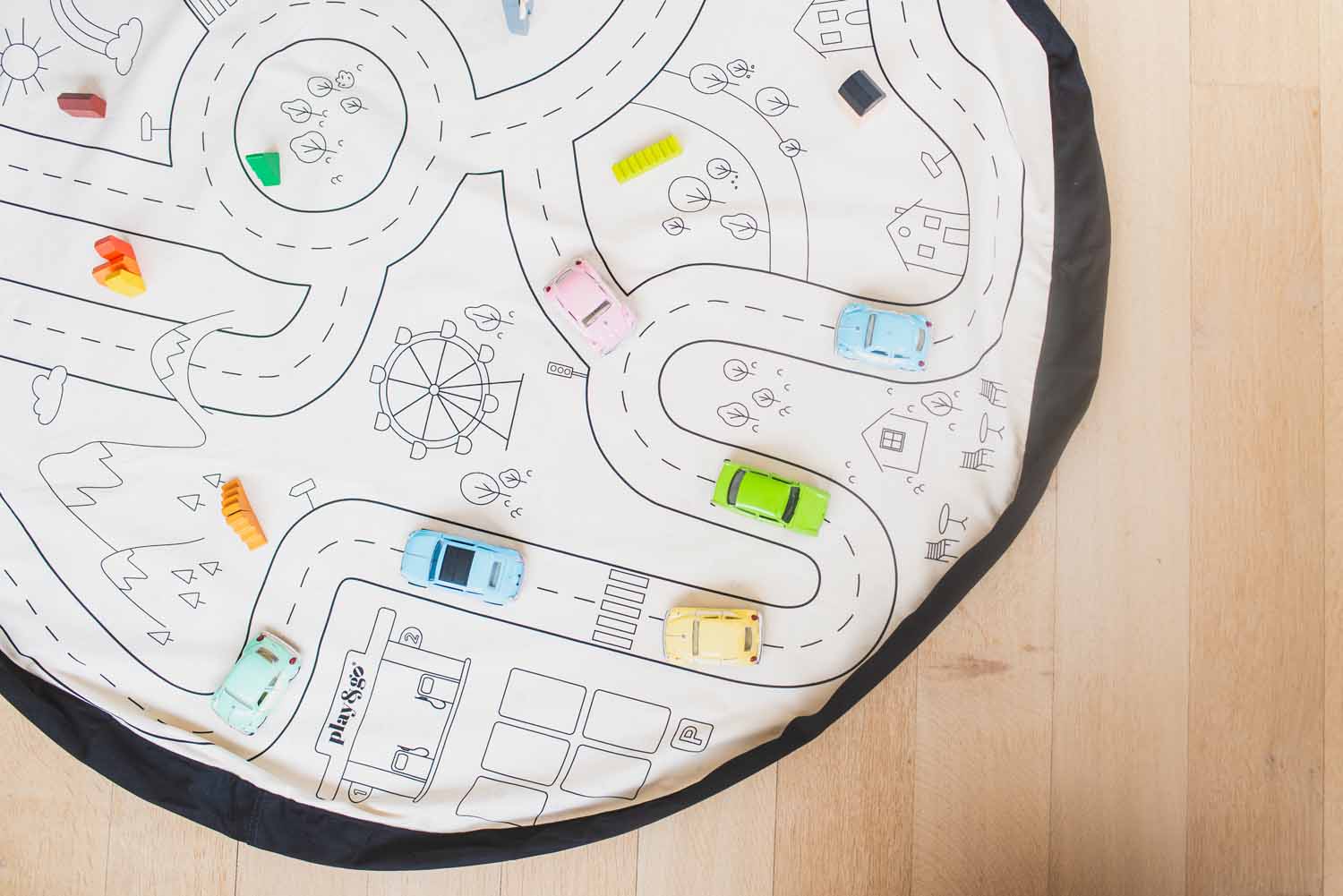 Play&Go Playville Spielzeugsack – Große Spielmatte & Aufbewahrung
