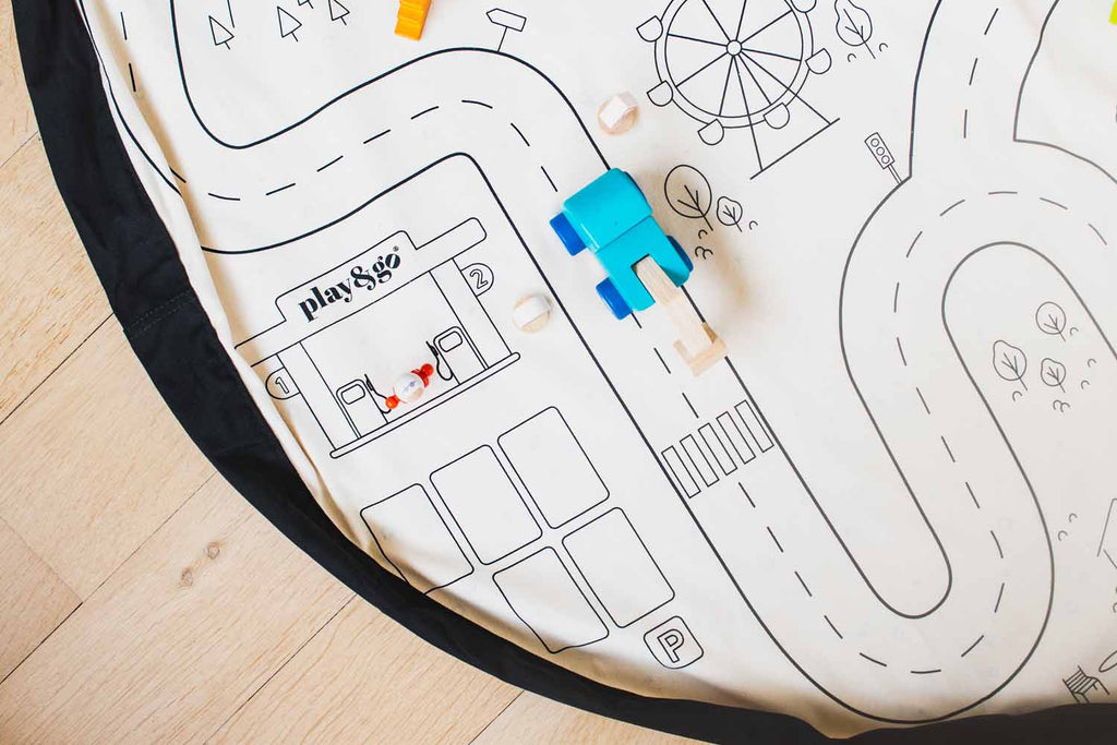 Play&Go Playville Spielzeugsack – Große Spielmatte & Aufbewahrung