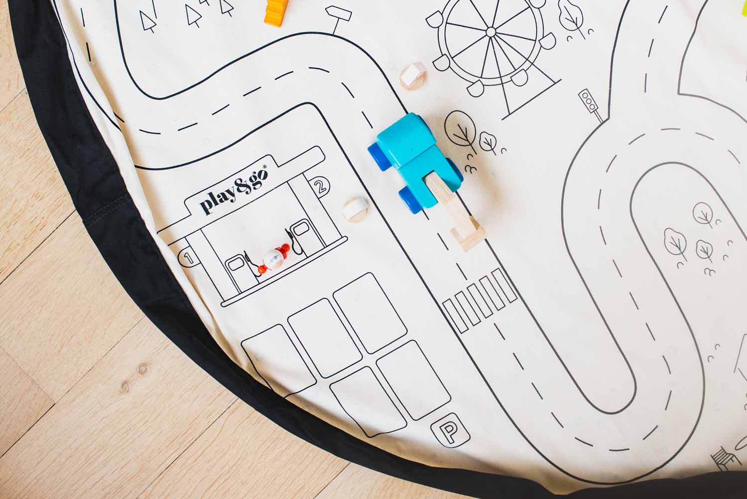 Play&Go Playville Spielzeugsack – Große Spielmatte & Aufbewahrung