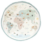 Play&Go Worldmap Colors Spielzeugsack – Große Spielmatte & Aufbewahrung