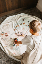 Play&Go Worldmap Colors Spielzeugsack – Große Spielmatte & Aufbewahrung